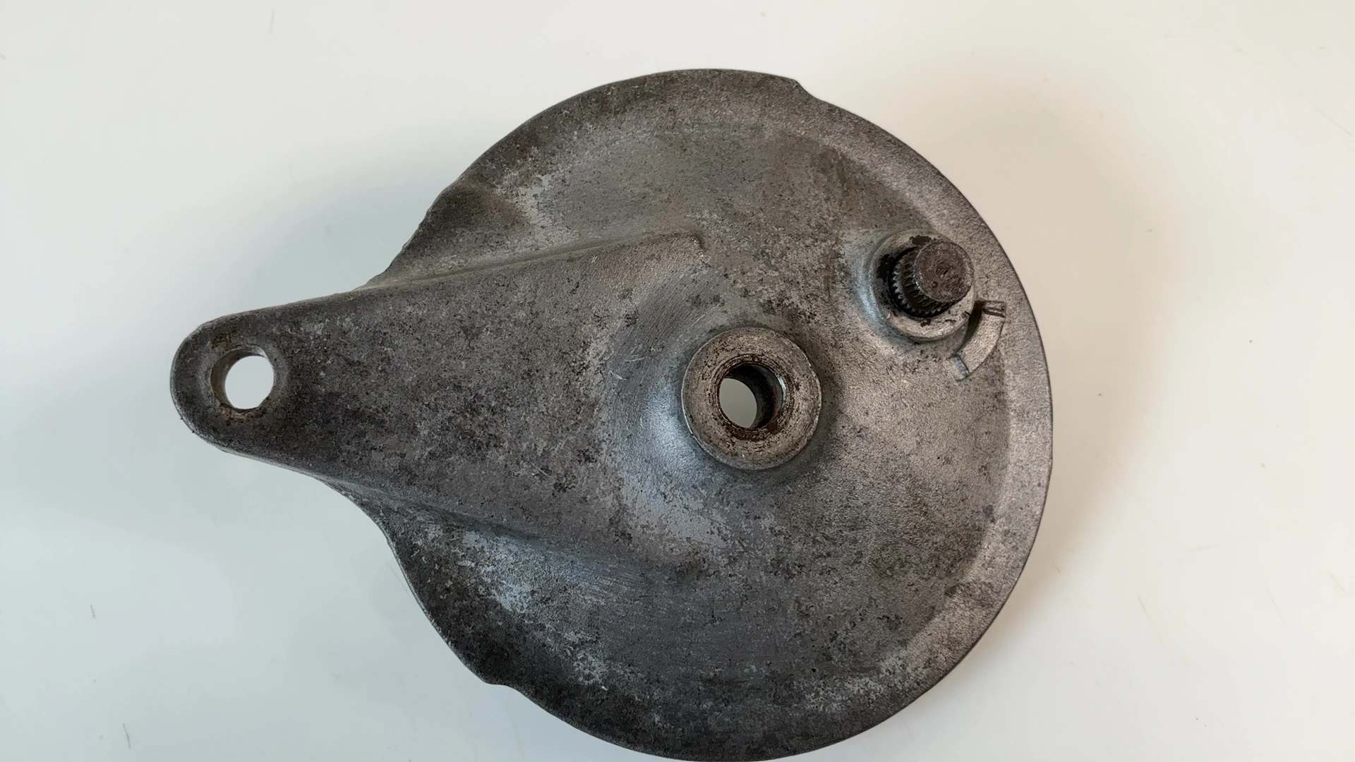 Yamaha Trailmaster L5T 100cc Rear Brake Plate 1969 1970 OEM 3E1-25321-00 3E100 - Image 4