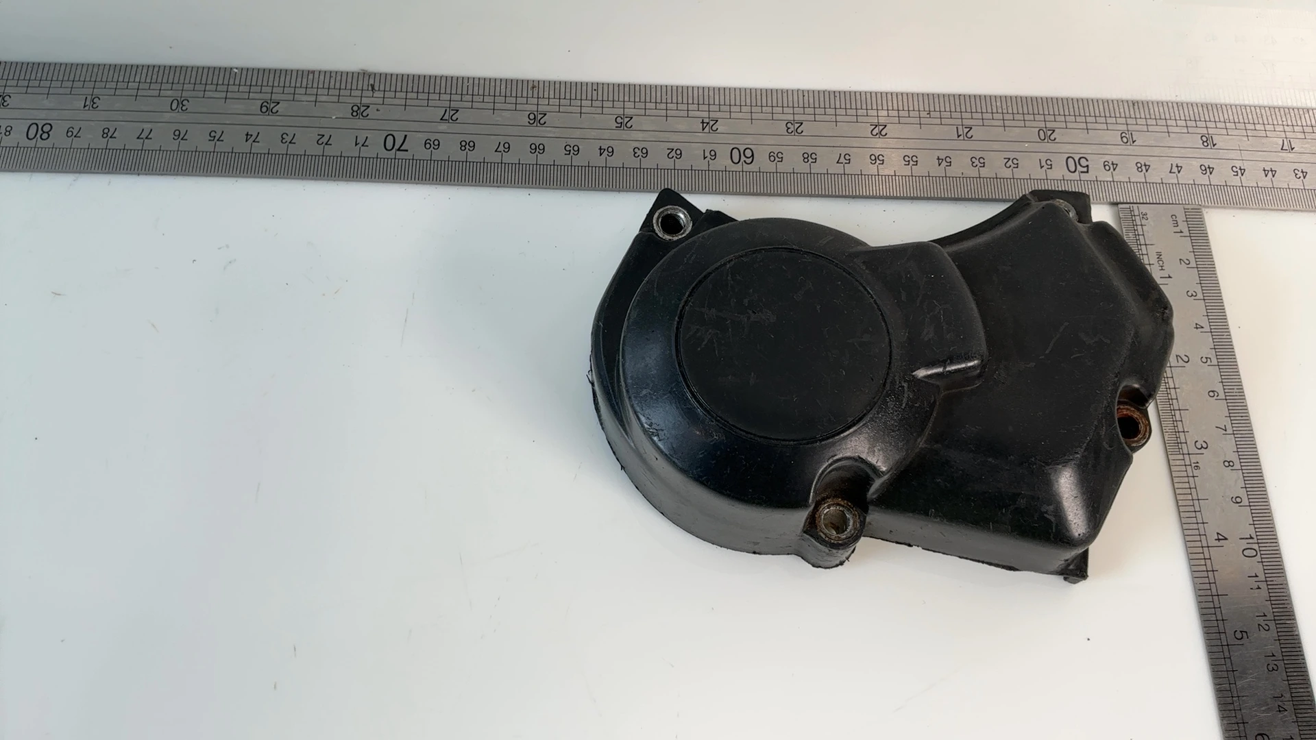 Yamaha DT125LC 10V 125cc Oil Pump Cover 1982-1988 OEM 10V-15416-00-00 - Image 3