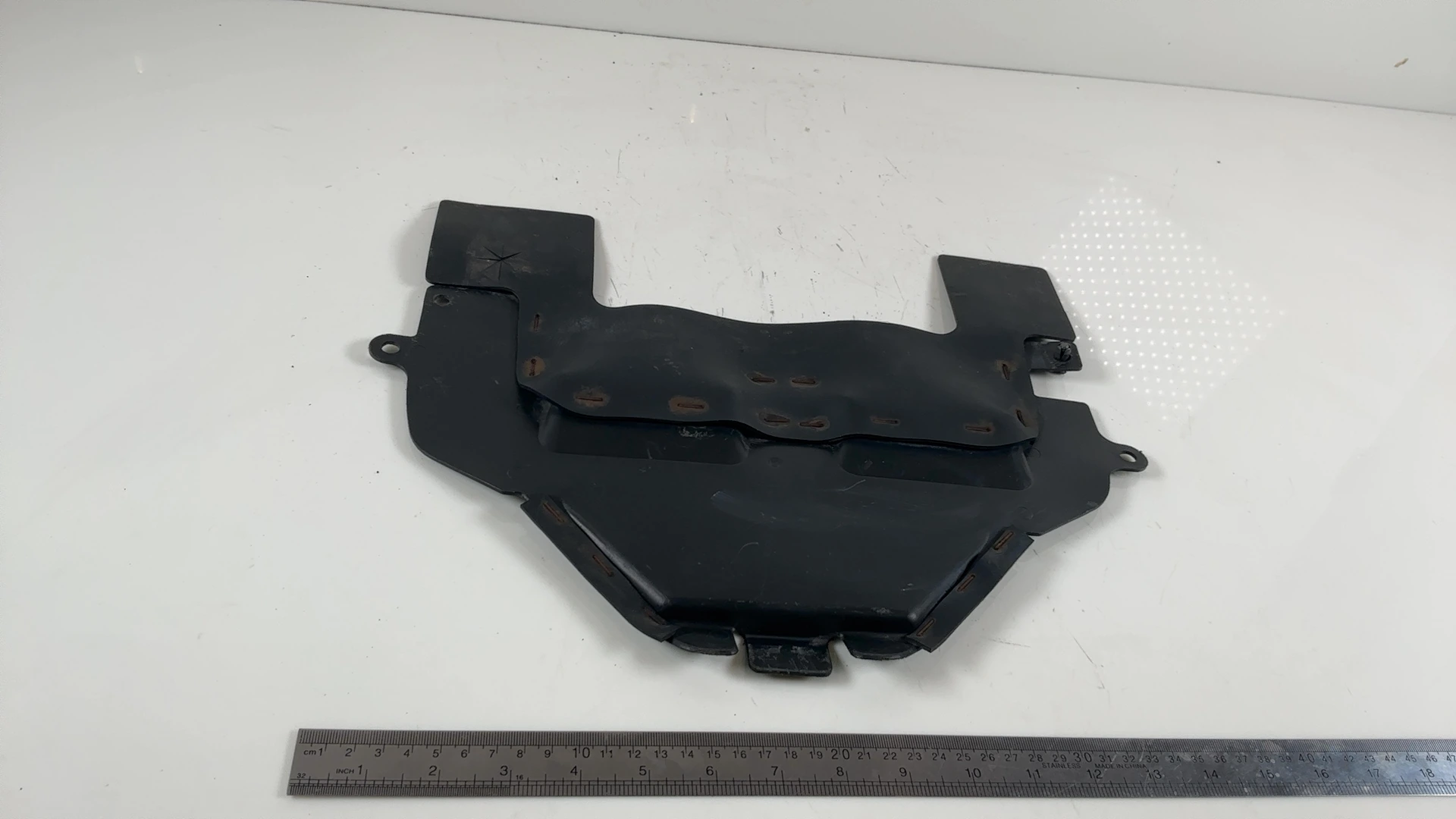Honda VFR750 Interceptor VFR750F Engine Heat Shield 1990-1997 OEM 19041-MY7-000 - Image 5