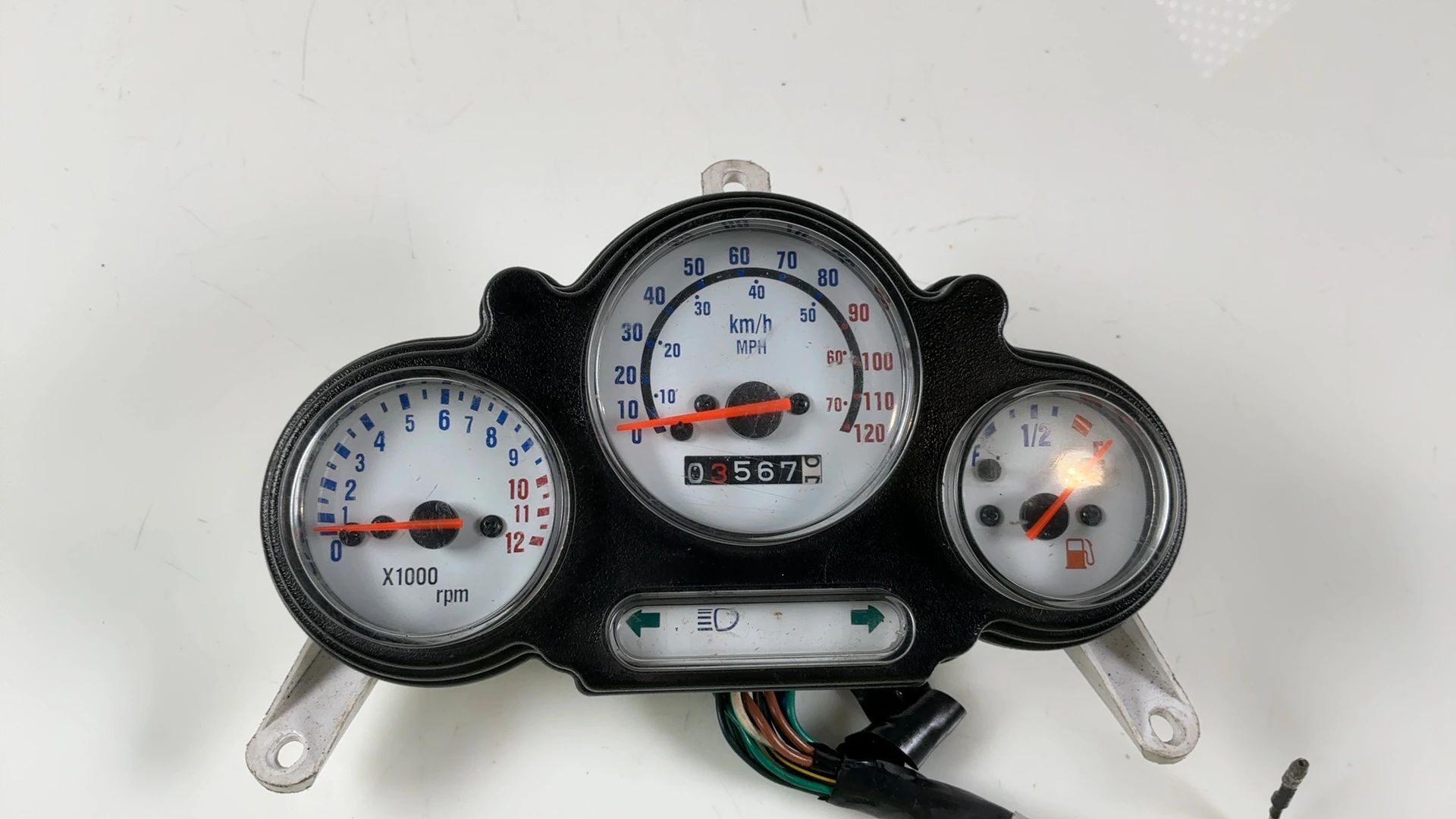 Lambretta Uno Uno150 150cc Speedometer Gauge Cluster 2007-2009 H12 - Image 6