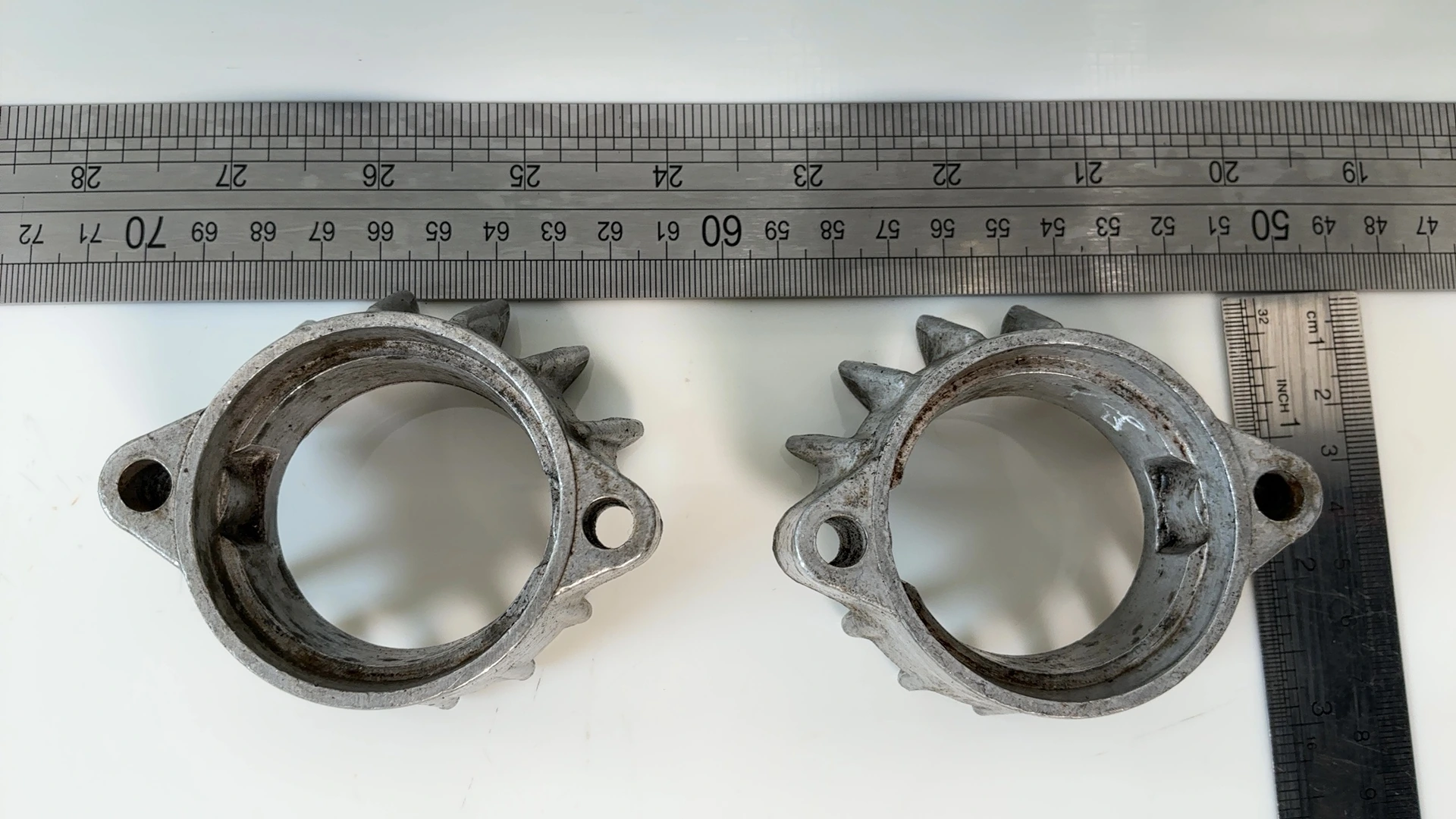 Honda CM400 Twin Hawk CM400T Exhaust Pipe Flange Clamps 1979-1981 18231-413-010 - Image 6