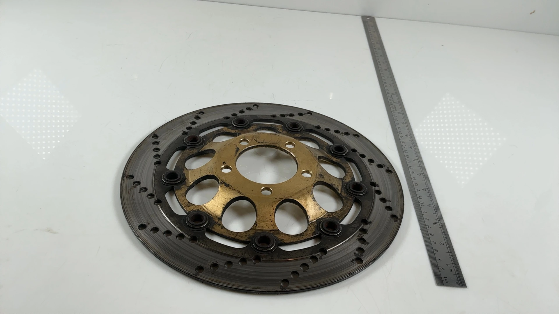 Suzuki RF600R RF600 600cc Front Brake Disc Rotor 1993-1997 OEM 59210-32C70 - Image 3