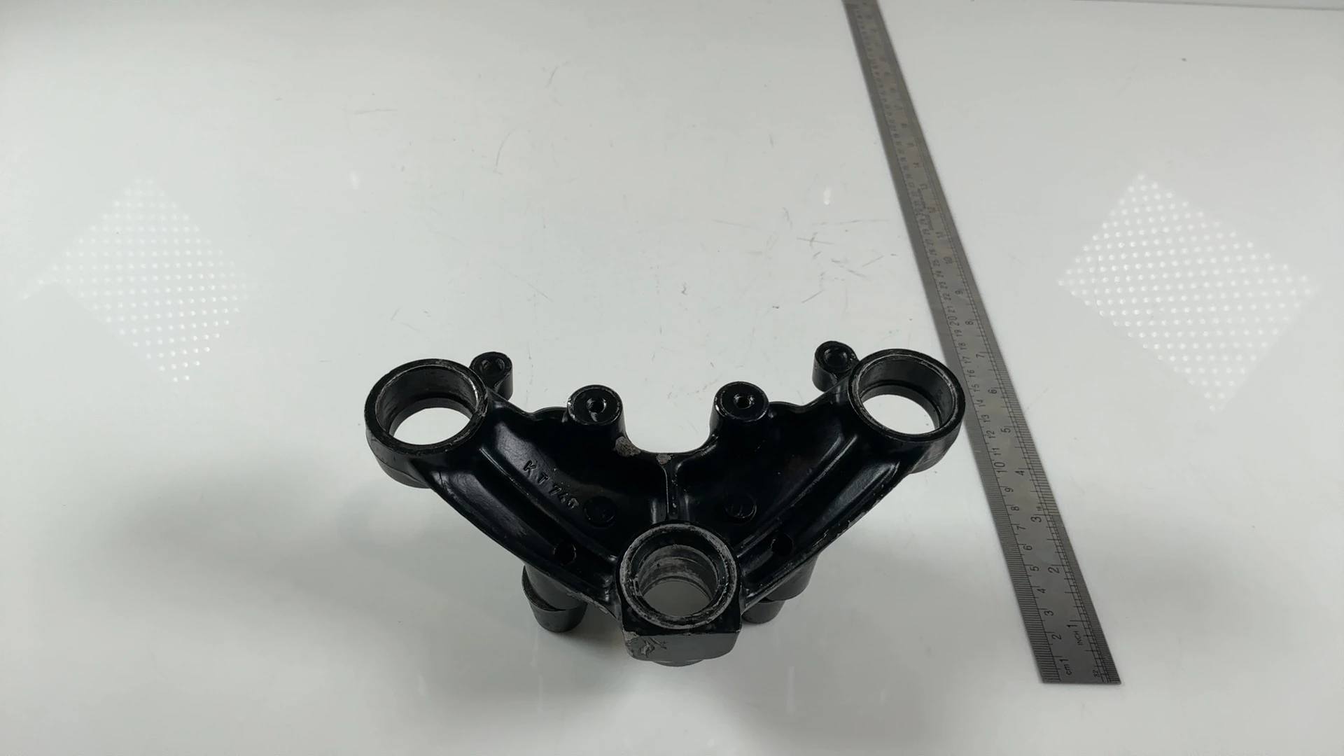 Kawasaki KH125 125 CC Upper Triple Clamp 1977-1997 OEM 44039-1021 - Image 3