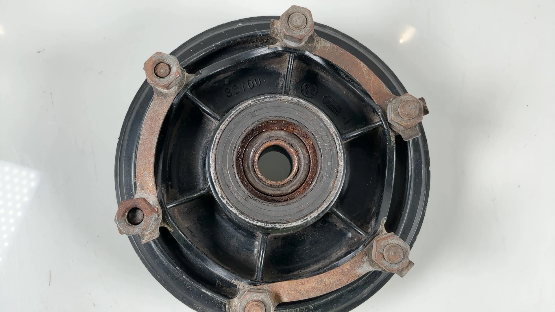 Yamaha FJ1100 36Y 1100cc Rear Sprocket Hub Carrier 1984-1985 OEM 36Y-25366-00-00 - Image 6