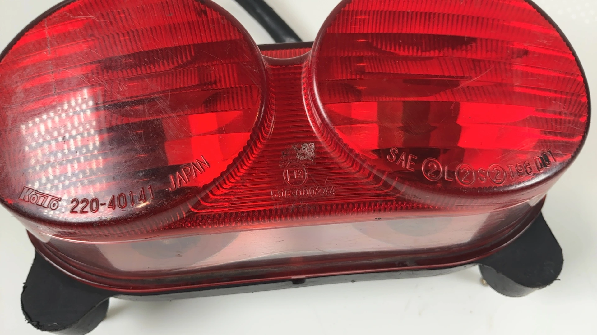 Kawasaki Ninja ZX6R ZX-6R 600cc Rear Brake Tail Light 1998-2002 OEM  23025-1270 - Image 3