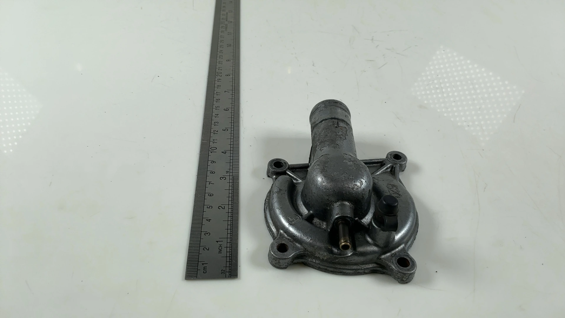 Kawasaki Ninja ZX6E ZX600E 600cc Water Pump Cover 1993-2002 OEM 14026-1215 520 - Image 4