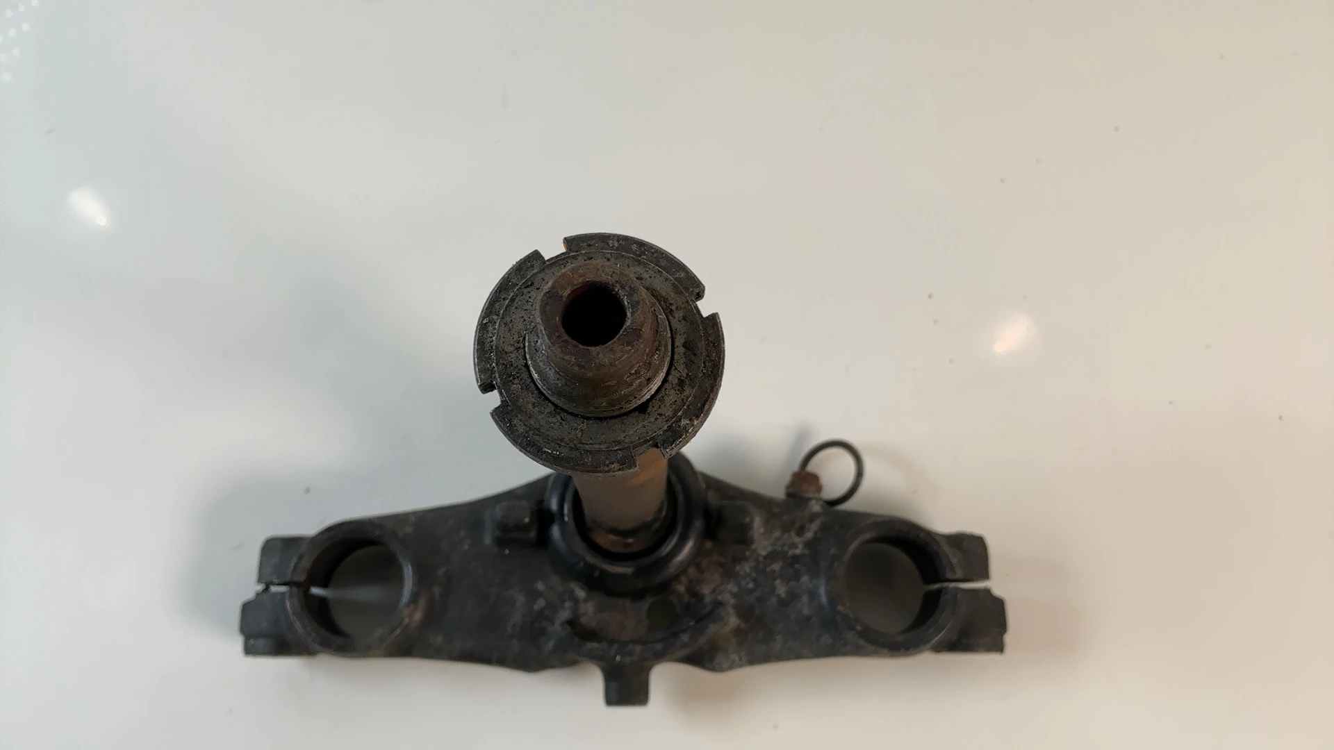 Suzuki TS100 TS100ER 100 Enduro Lower Triple Tree Stem 1980 1981 OEM 51410-48530 - Image 4