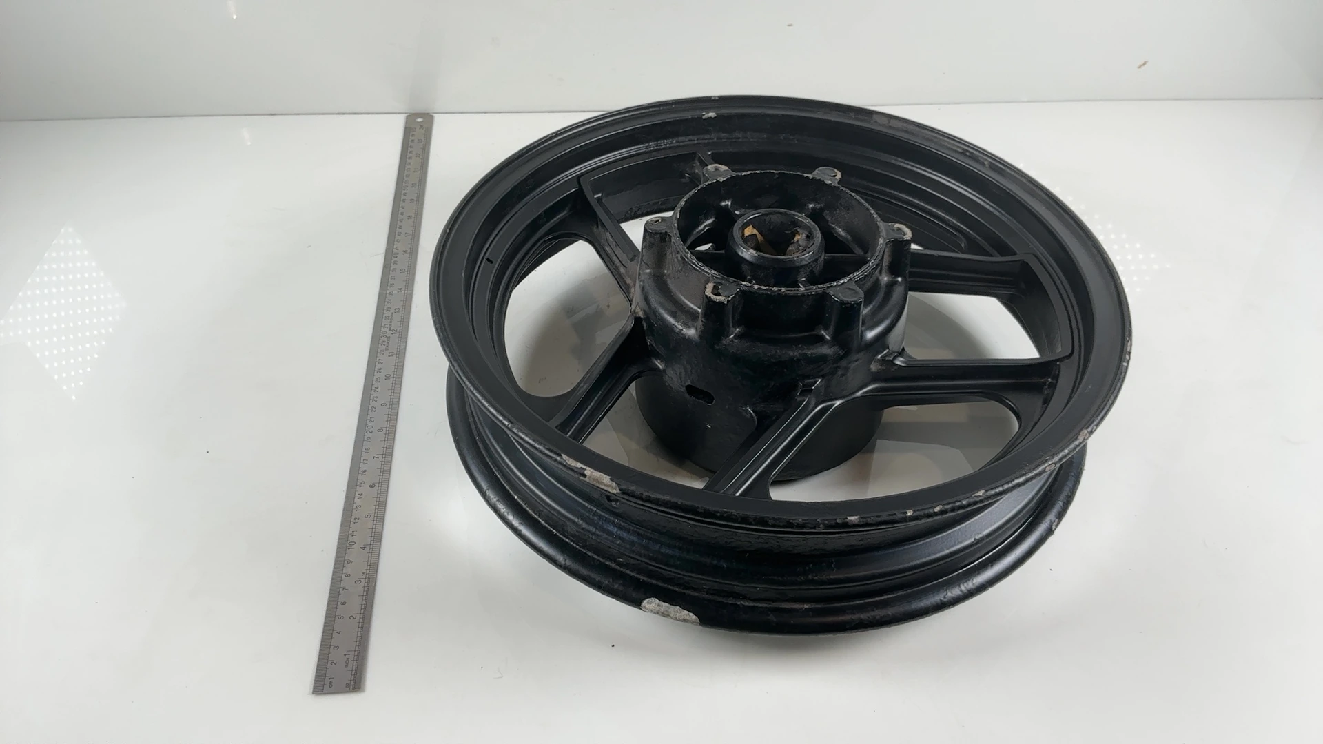 Kawasaki Ninja 600R ZX600C 600cc Rear Wheel Rim 1988-1997 OEM 41073-1436 - Image 4