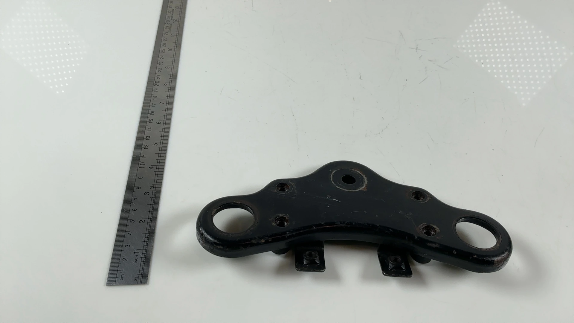 Suzuki GS125 GS125E 125cc Upper Fork Bridge Yoke 1980-1982 OEM 51310-05330-291 - Image 4