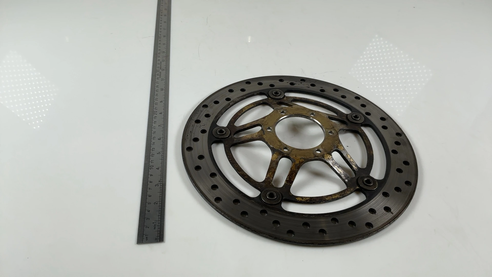 Honda Hornet CB600F 600 Front Brake Disc Rotor 2005 2006 OEM 45120-MBZ-K01 - Image 4