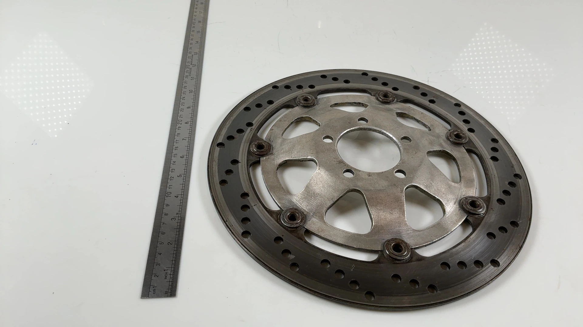 Suzuki GSX-R1100 GU74 1100 Front Brake Disc Rotor 1986-1988 OEM 59210-06B01 - Image 4
