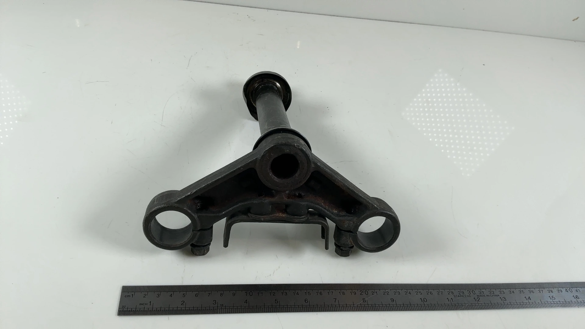 Yamaha XS400 XS400H 400cc Lower Triple Tree T Stump 1980-81 OEM 2L0-23340-00-90 - Image 5