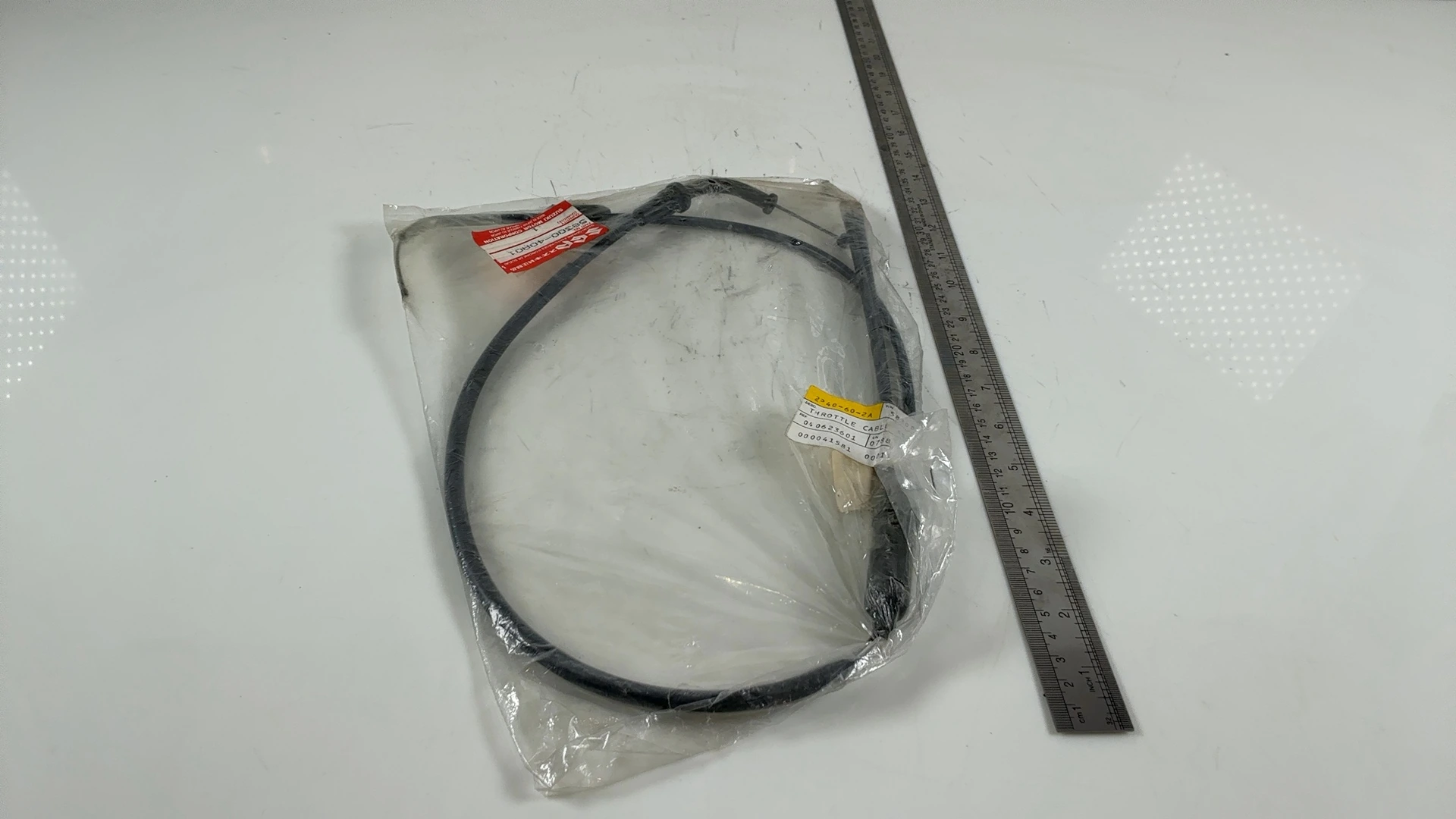 Suzuki RG250 Gamma GJ21B 250CC Throttle Cable 1986-1987 OEM 58300-40A01 - Image 3
