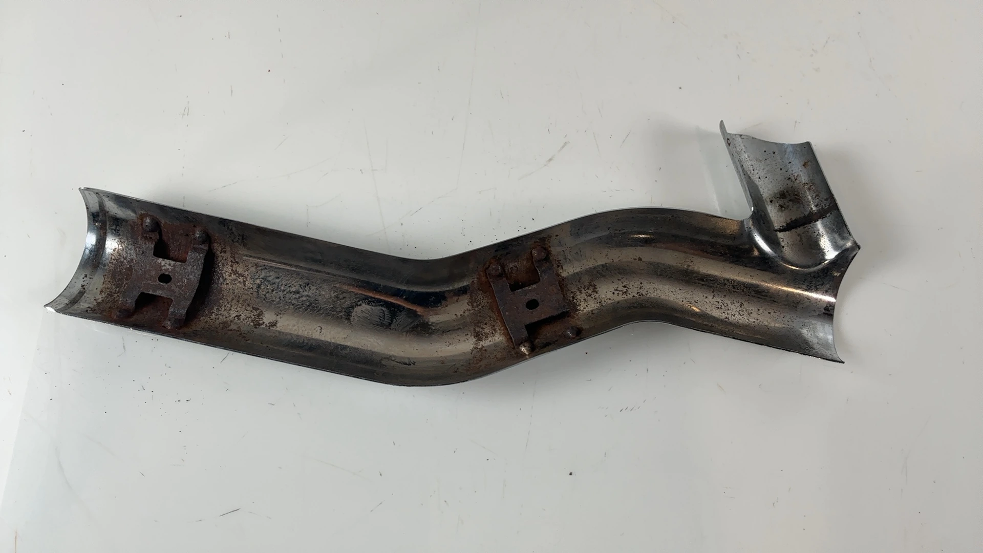 Harley Fatboy Softail 1584 1690 Rear Exhaust Heat Shield 2007-2017 OEM 66274-07 - Image 2