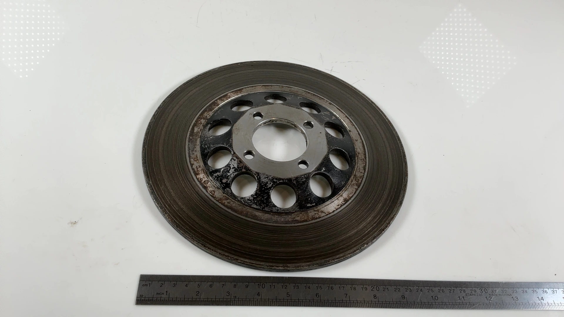 Kawasaki KZ400 KZ400D 400cc Front Disc Brake Rotor 1974-1977 OEM 41080-004 - Image 5