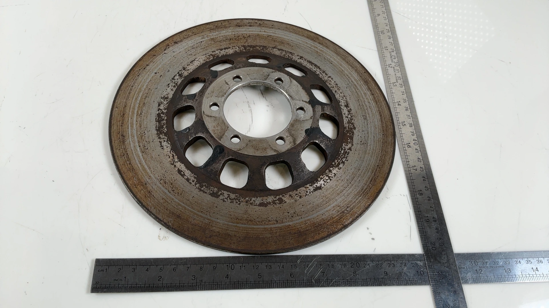 Yamaha XS400 1L9 400cc Rear Brake Disc Rotor 1977-1979 OEM 1L9-25831-00-00 - Image 5