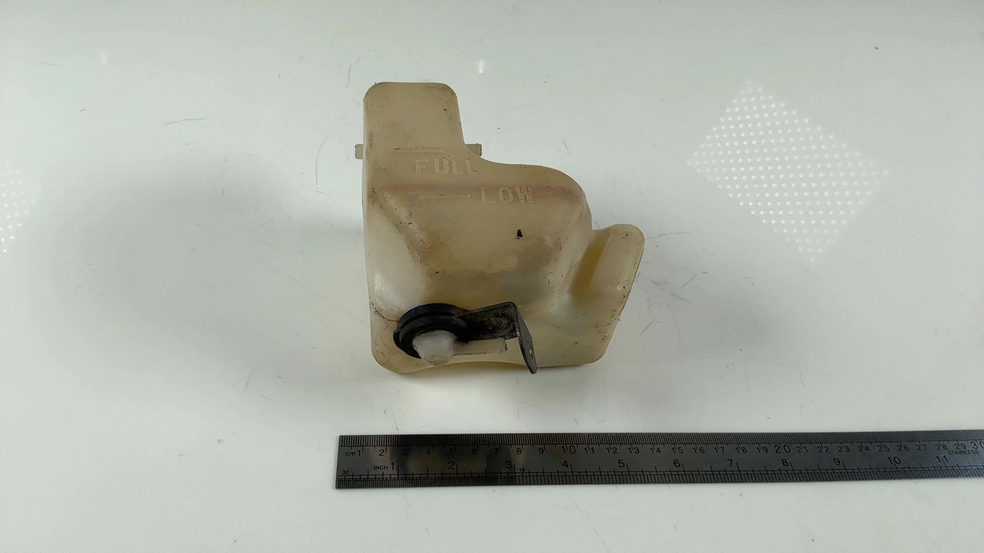 Kawasaki AR125 AR125A 125cc Coolant Reservoir Tank 1983-1988 OEM 43078-1010 - Image 5