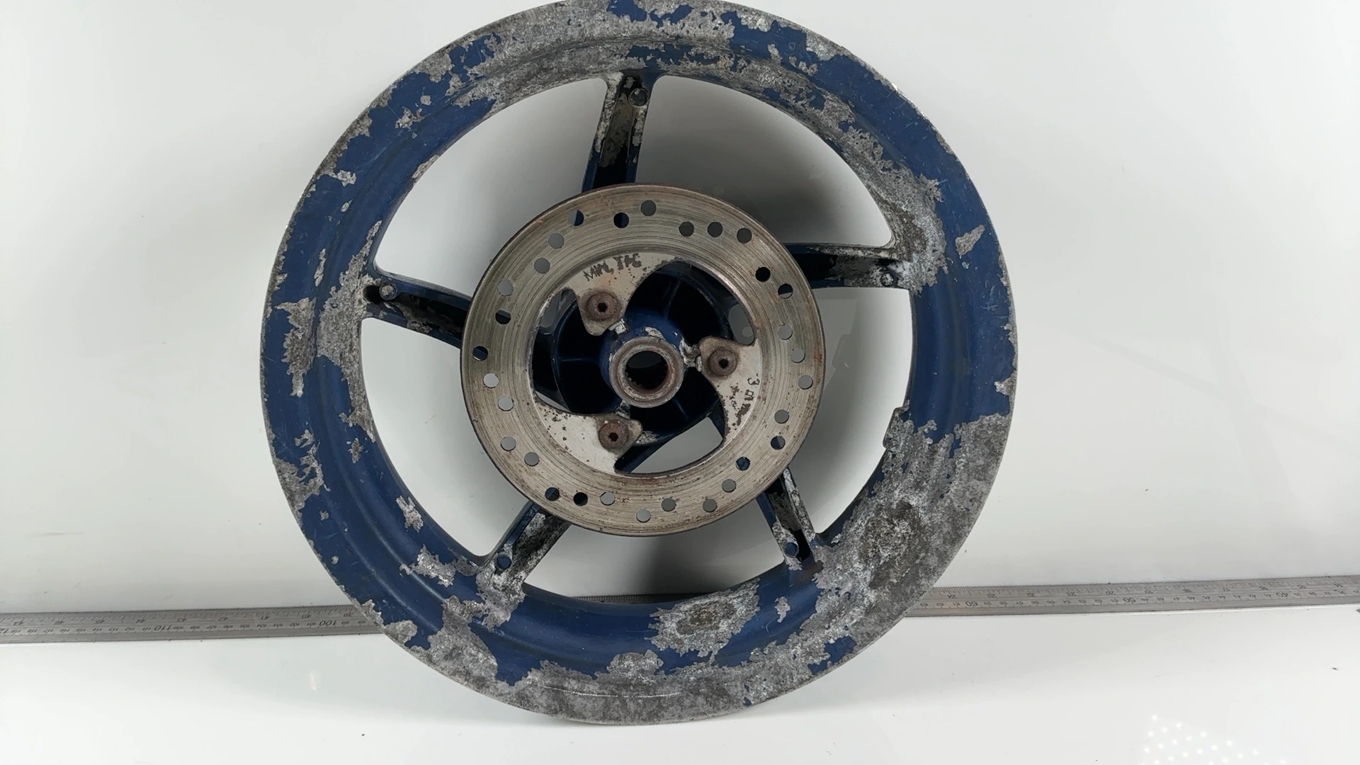 Aprilia SR50 SR 50 125 Rear Wheel Rim 1999-2008 OEM AP8208909 Grimeca J13x3.50 - Image 1