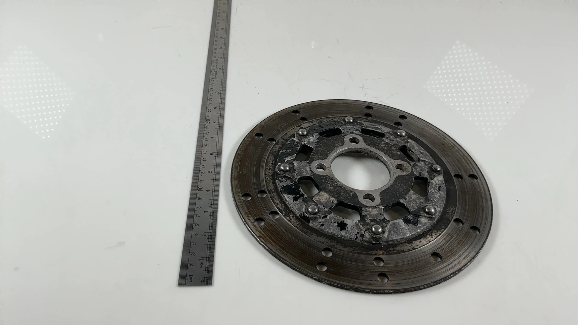 Kawasaki Z250FT Z250A 250cc Rear Brake Disc Rotor 1979-1982 OEM 41080-1013 - Image 4