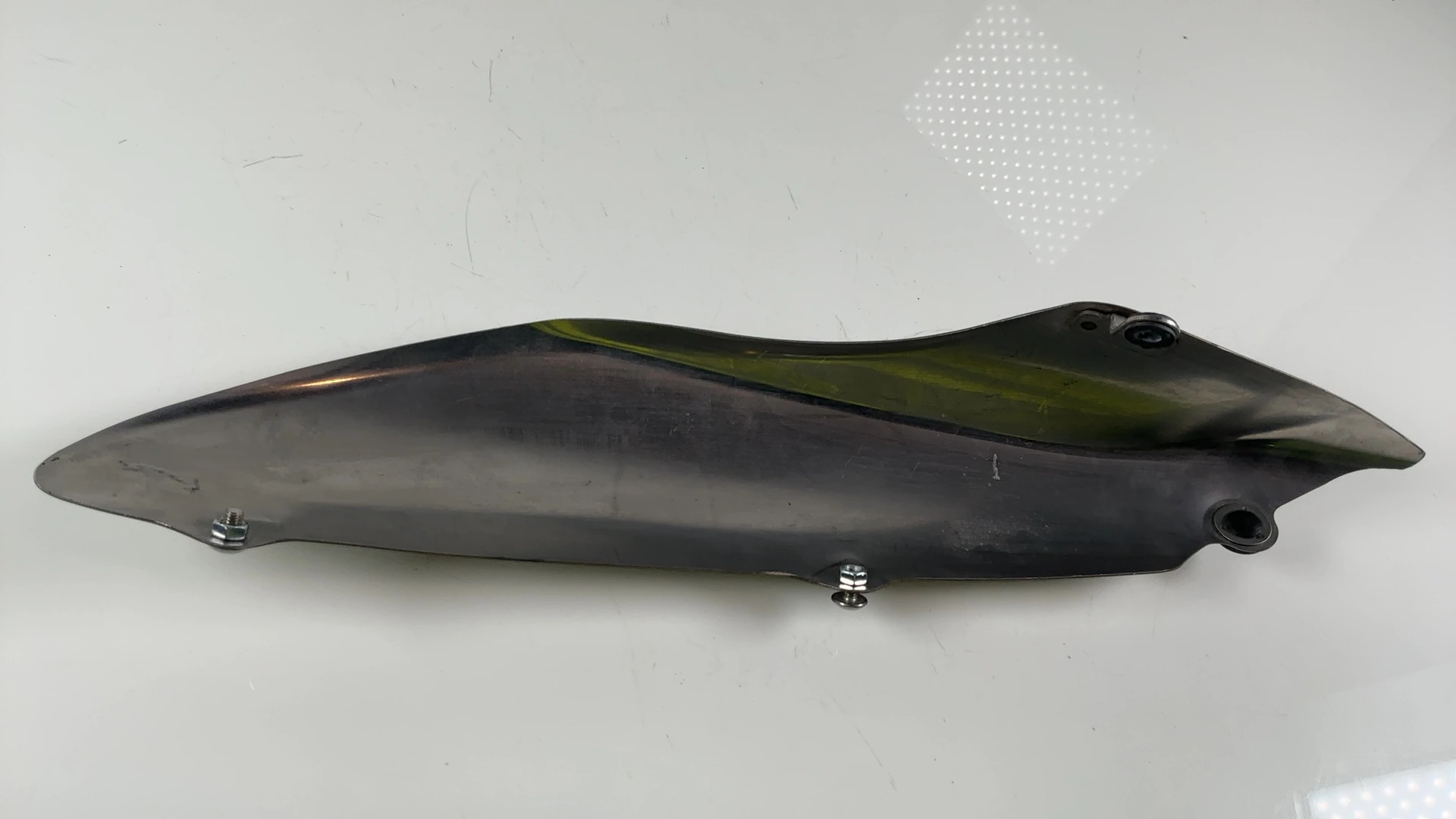 Suzuki Gladius SFV650 650cc Exhaust Muffler Heat Shield 2009-15 OEM 14780-44H10 - Image 6