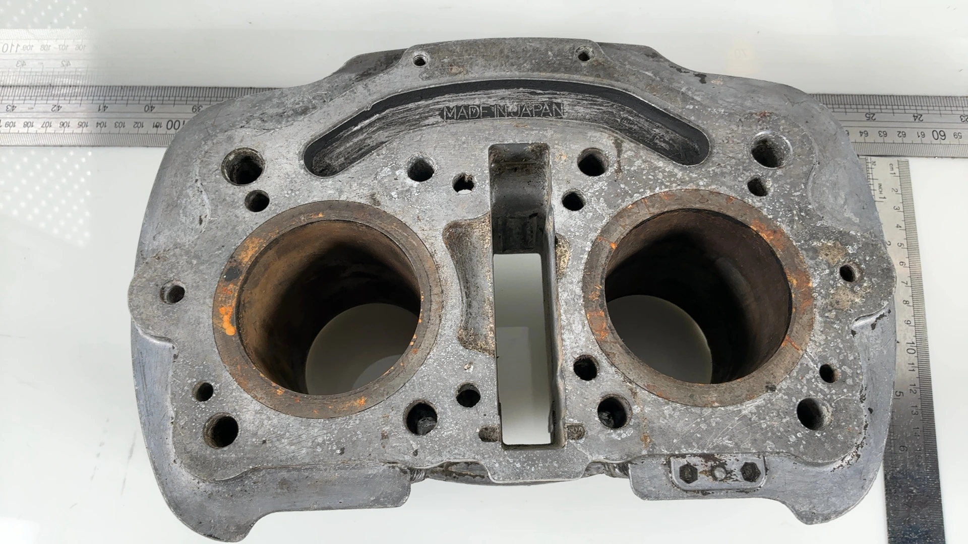 Kawasaki KZ400 KZ 400 400cc Cylinder Barrel Block 1974-1978 OEM 11005-1011 - Image 3