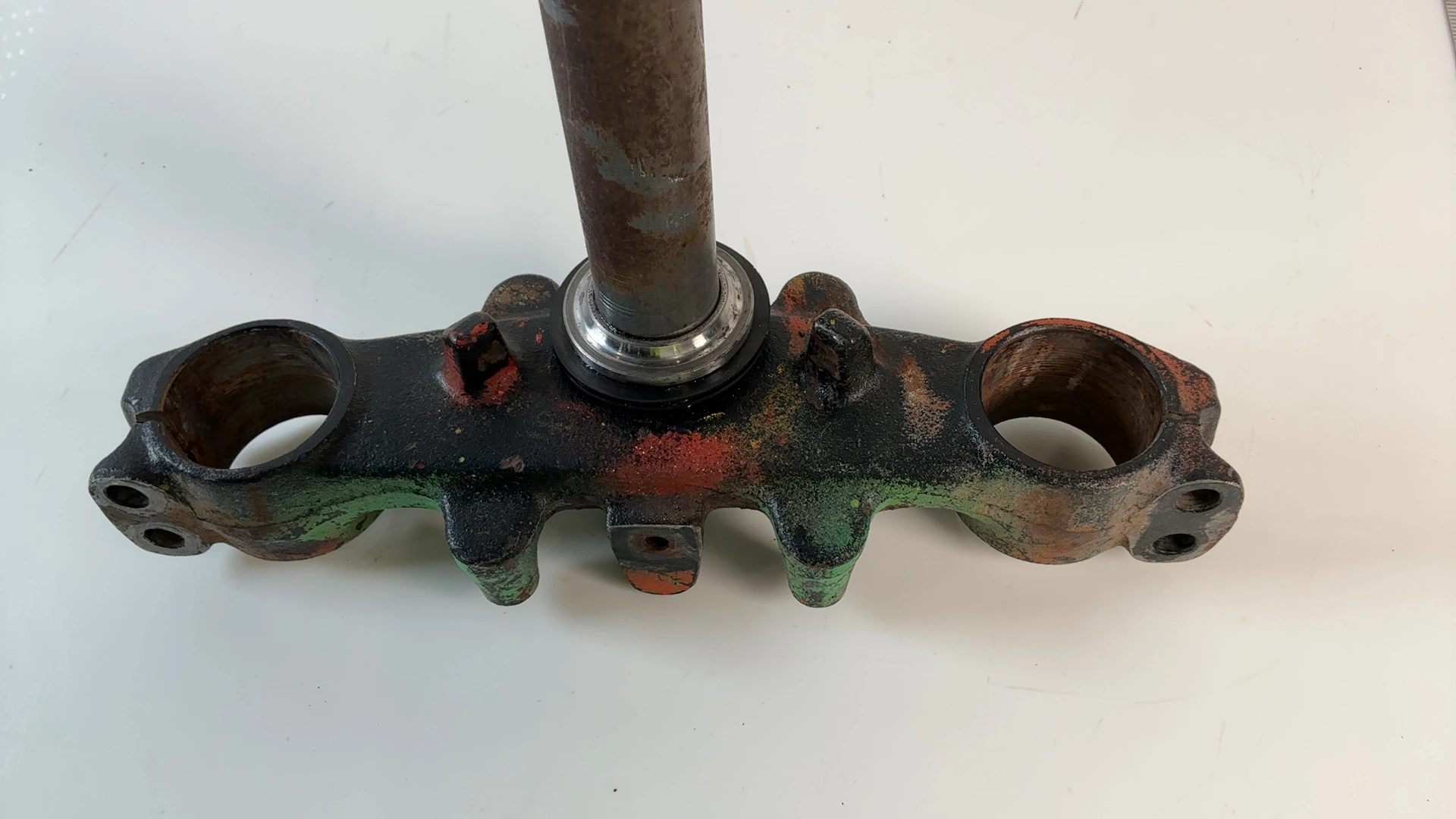 Honda MTX125 MTX200R 125cc Lower Triple Tree Clamp 1983-1986 OEM 53200-KE1-760ZA - Image 5