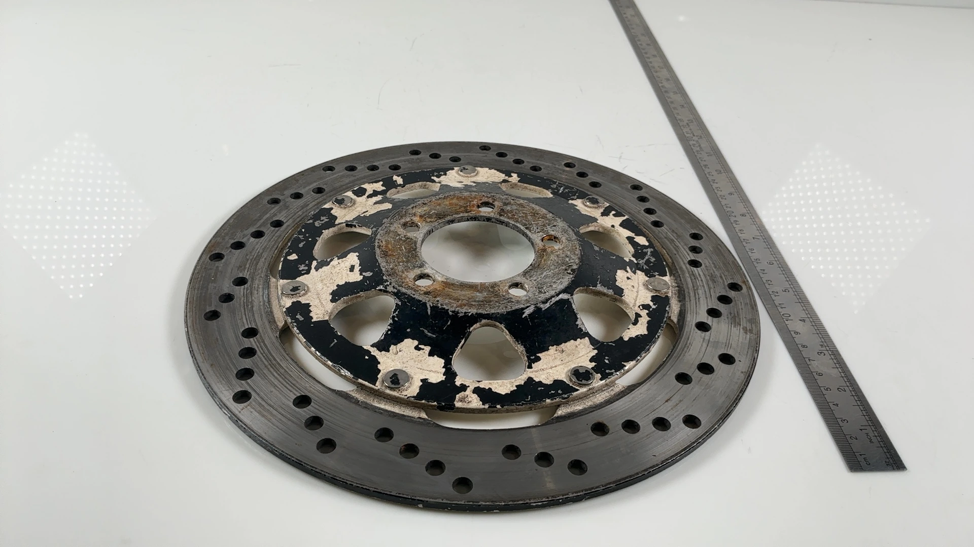 Suzuki GSXR750 GR75A 750cc Front Brake Disc Rotor 1985-1987 OEM 59220-27A00 - Image 3