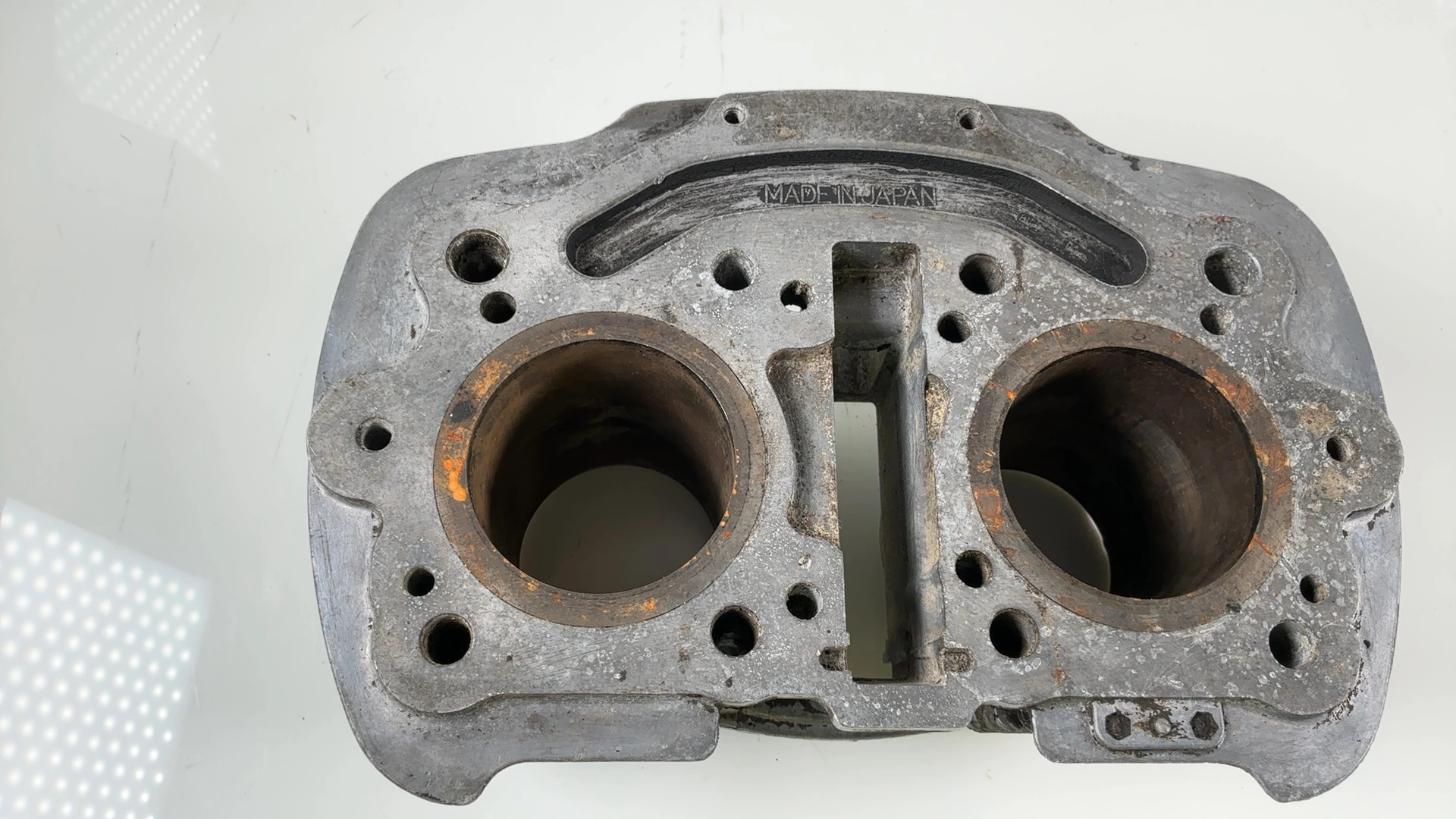 Kawasaki KZ400 KZ 400 400cc Cylinder Barrel Block 1974-1978 OEM 11005-1011 - Image 2