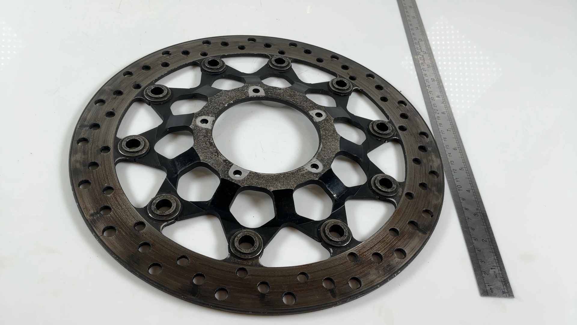 Honda VFR1200F VFR1200 1200 Front Right Brake Disc Rotor 2010 OEM 45120-MGE-003 - Image 3