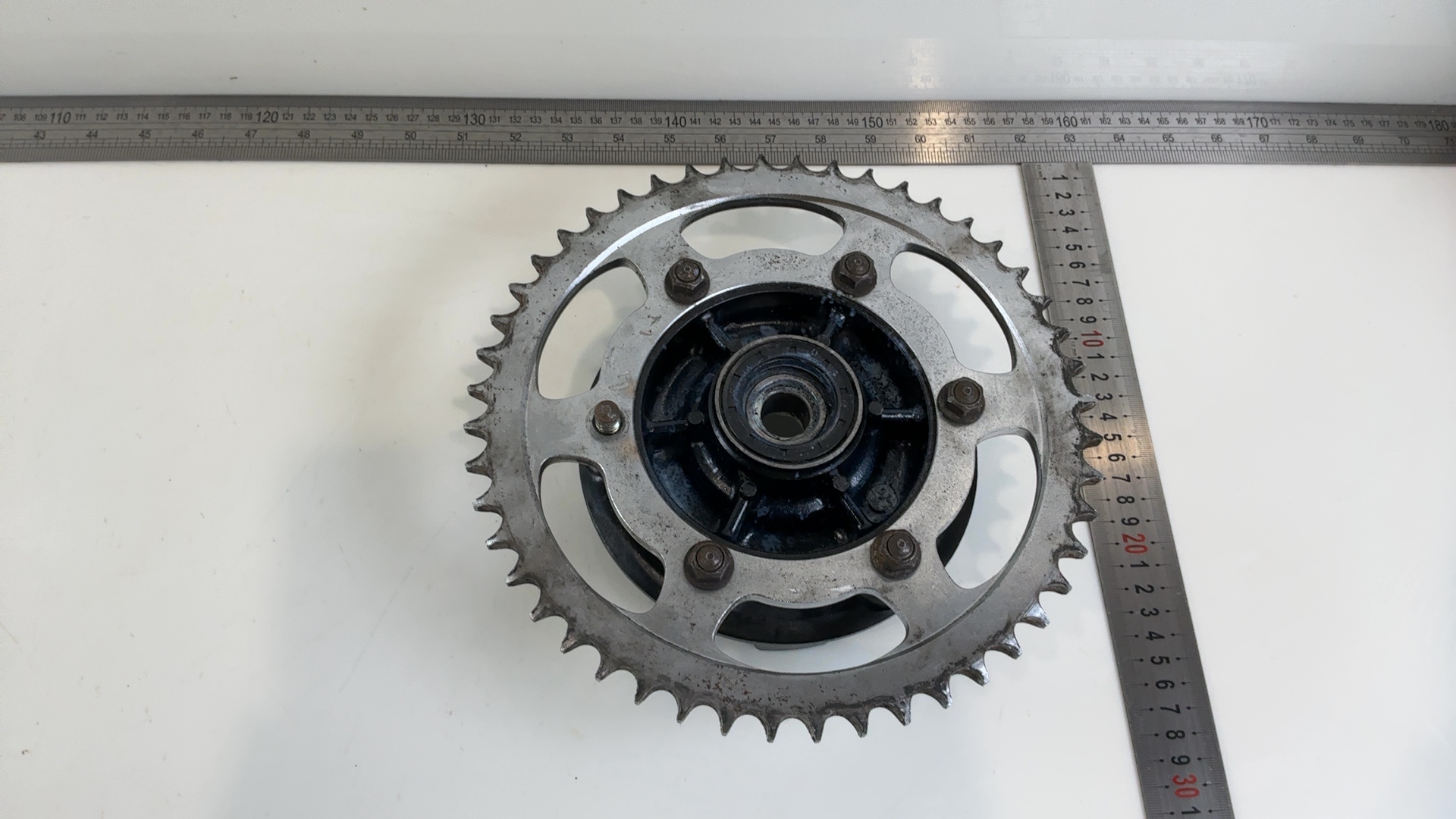 Kawasaki Ninja ZX6 ZX600D 600cc Rear Sprocket Hub 1990-1993 OEM 42033-1211-GD - Image 3
