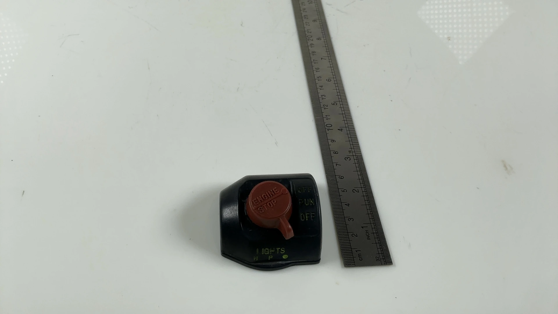 Honda CX500 Custom CX500C 500cc Handlebar Switch Cover 1978-82 OEM 35150-449-003 - Image 3