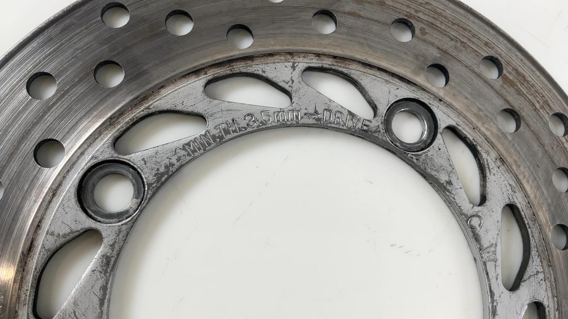Honda Transalp XL600V 600 Rear Brake Disc 1987-1988 OEM 43251-KTF-891 - Image 5
