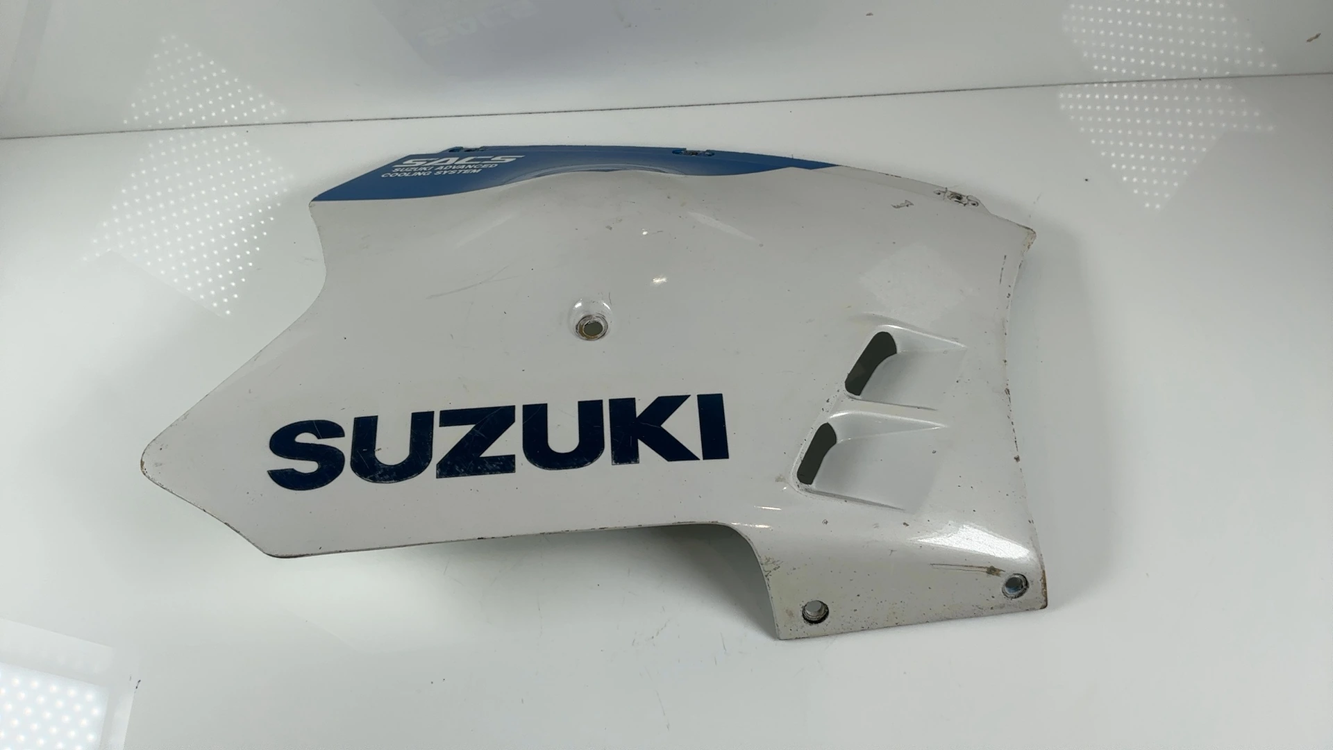 Suzuki GSXR GR77B 750 Right Lower Fairing Cowl Belly Pan 1988-89 OEM 94471-17C0