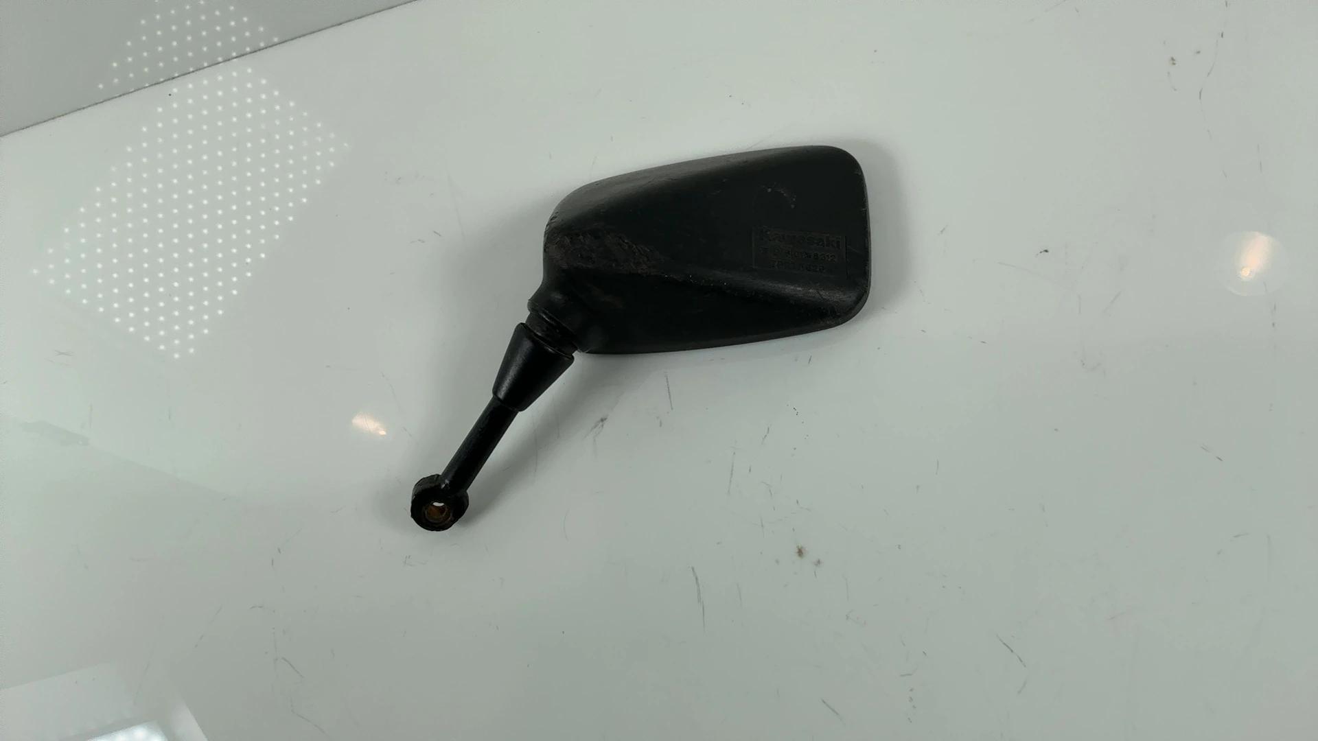 Kawasaki GPZ900R ZX900A 900cc Left Side Mirror 1984-1998 OEM 56001-0180 - Image 3