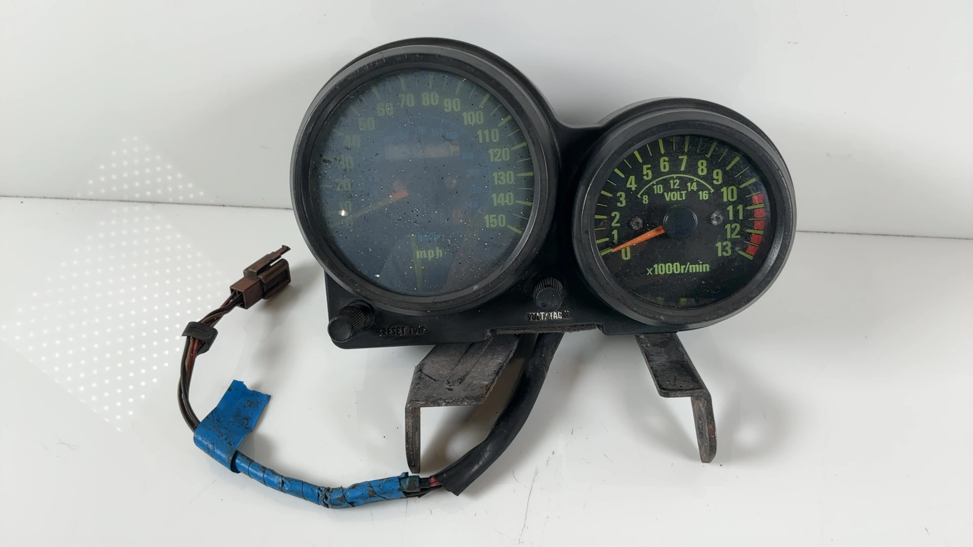Kawasaki GPz750 ZX750A 750cc Speedometer Tachometer Gauges 1983-1985 25015-1151 - Image 3