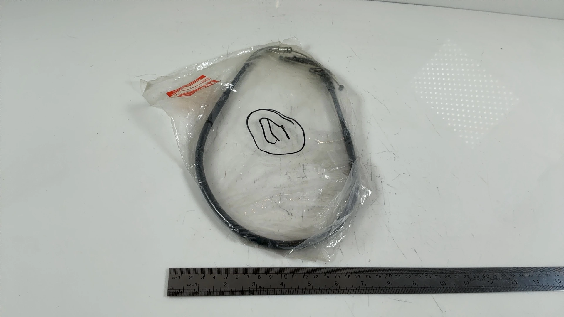 Suzuki GSX-R400 GSX-R400H 400cc Throttle Cable 1987 OEM 58300-32B00 - Image 5