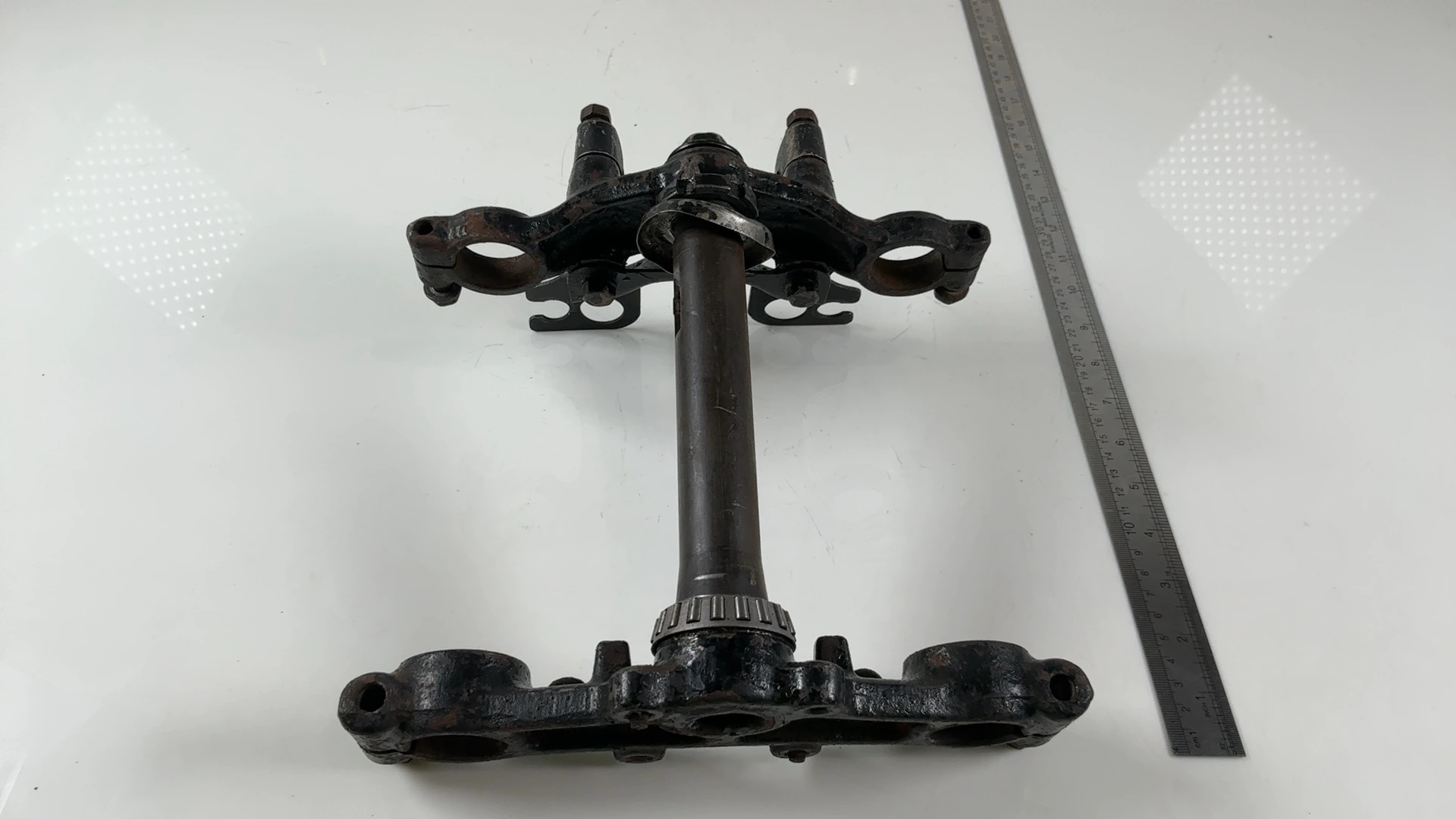 Yamaha DT50MX DT50 50cc Triple Tree Stem Assembly 1981-1996 OEM 5N6-23340-00-90 - Image 3