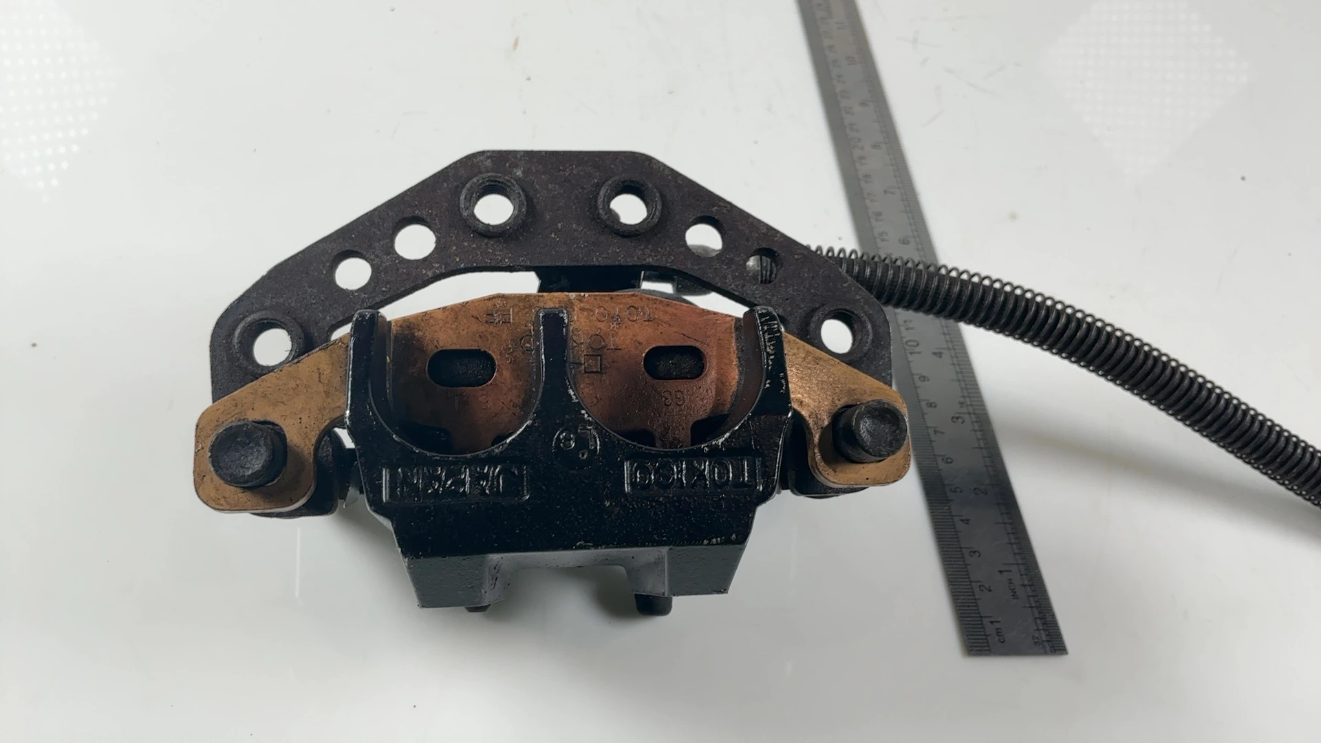 Kawasaki Zephyr ZR1100 A1 1100cc Rear Brake Caliper 1991-1992 OEM 43041-1492 - Image 3