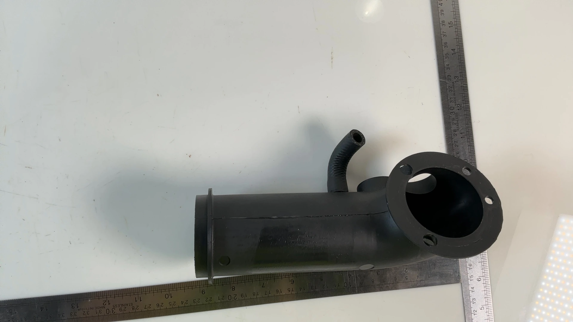 Buell S1 M2 Cyclone S3 1200cc Air Intake Snorkel Tube 1996-2002 OEM 27547-96Y - Image 3