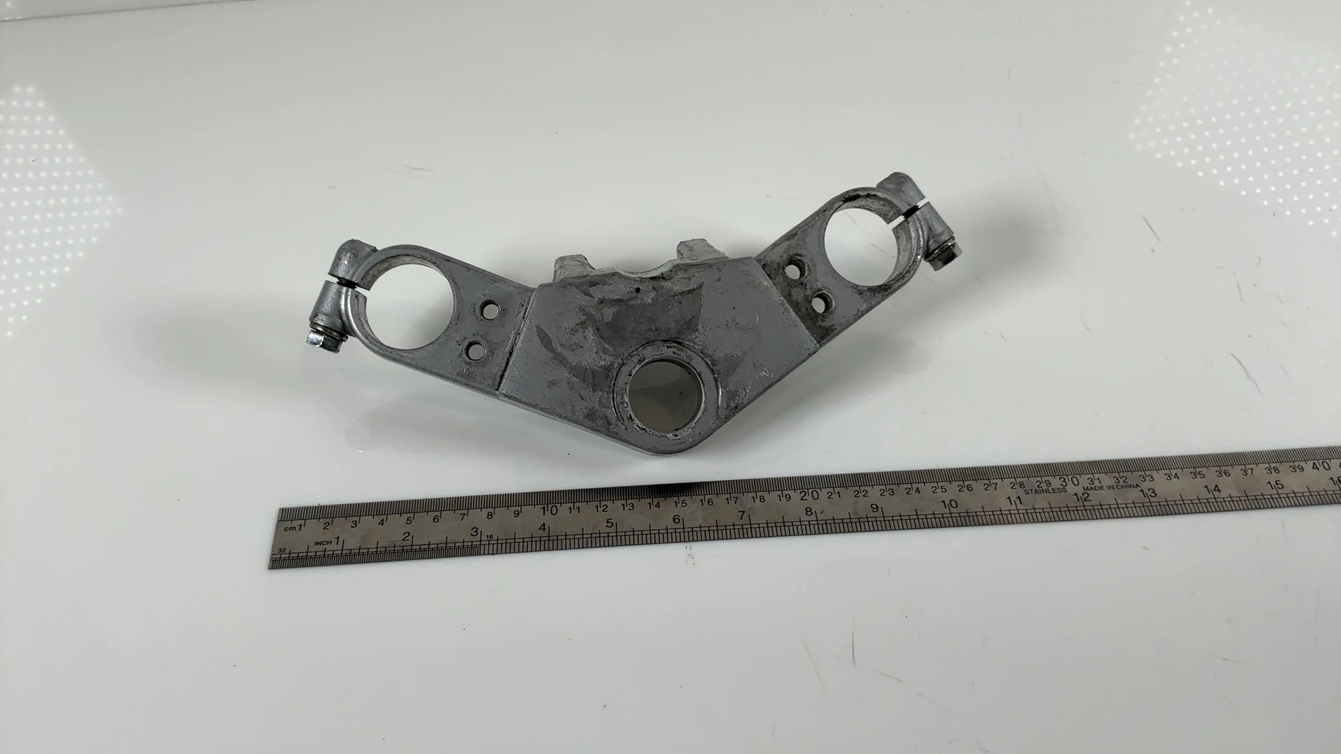 Kawasaki GPZ500S EX500A 500cc Upper Triple Clamp 1987-1993 OEM 44039-1161 - Image 1