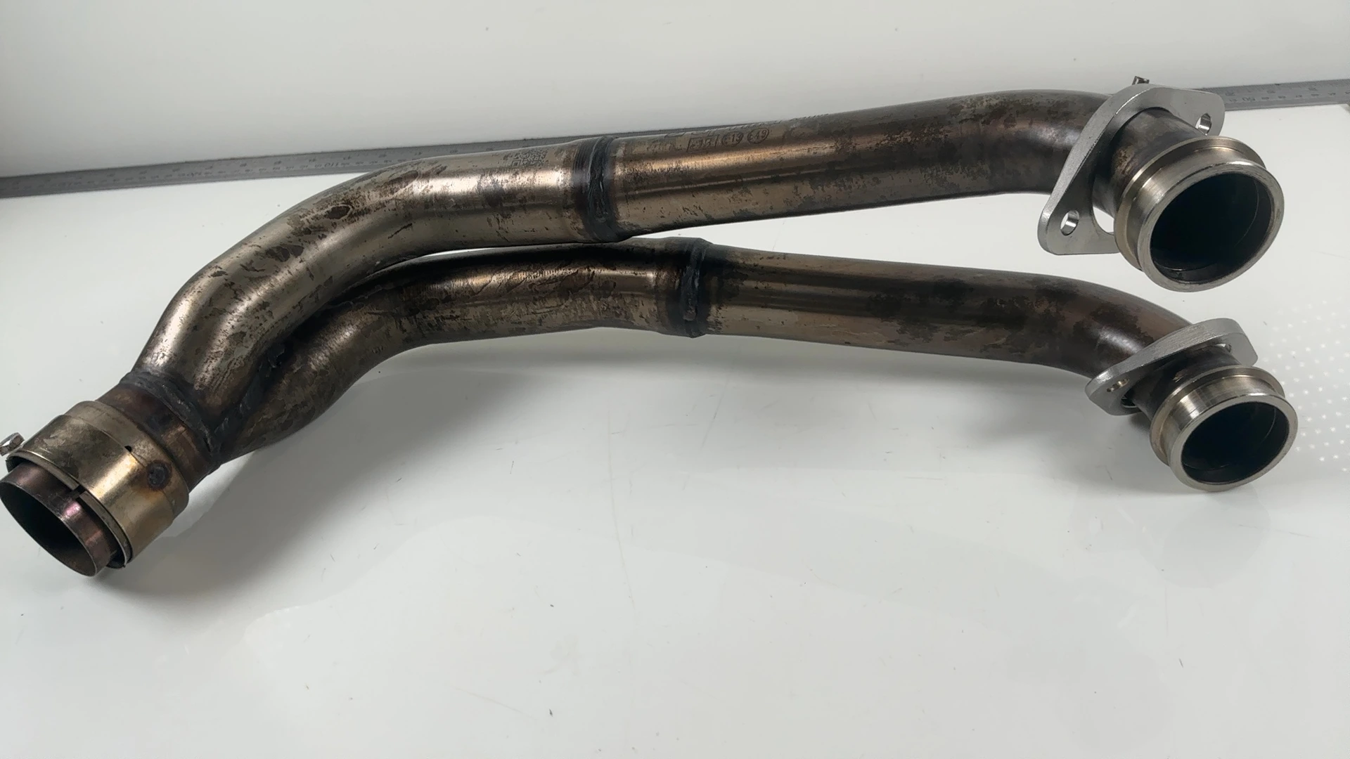 Aprilia RSV4 Tuono V4 1100 Exhaust Header Pipe 2021-2026 OEM 2B012374 - Image 7