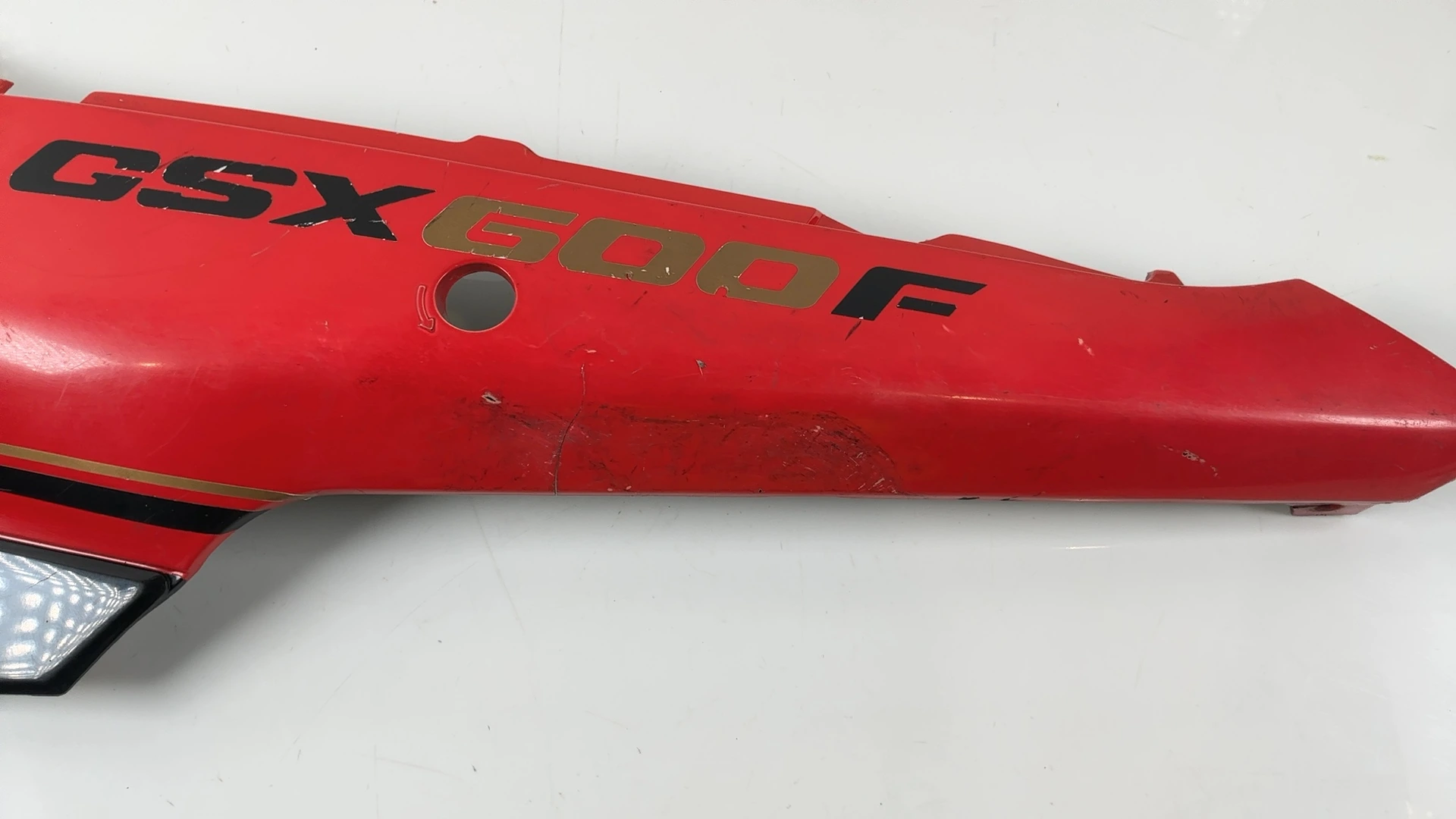 Suzuki GSXF Katana GSX600F 600 Left Rear Tail Fairing 1988-1997 OEM 47210-43C10 - Image 9