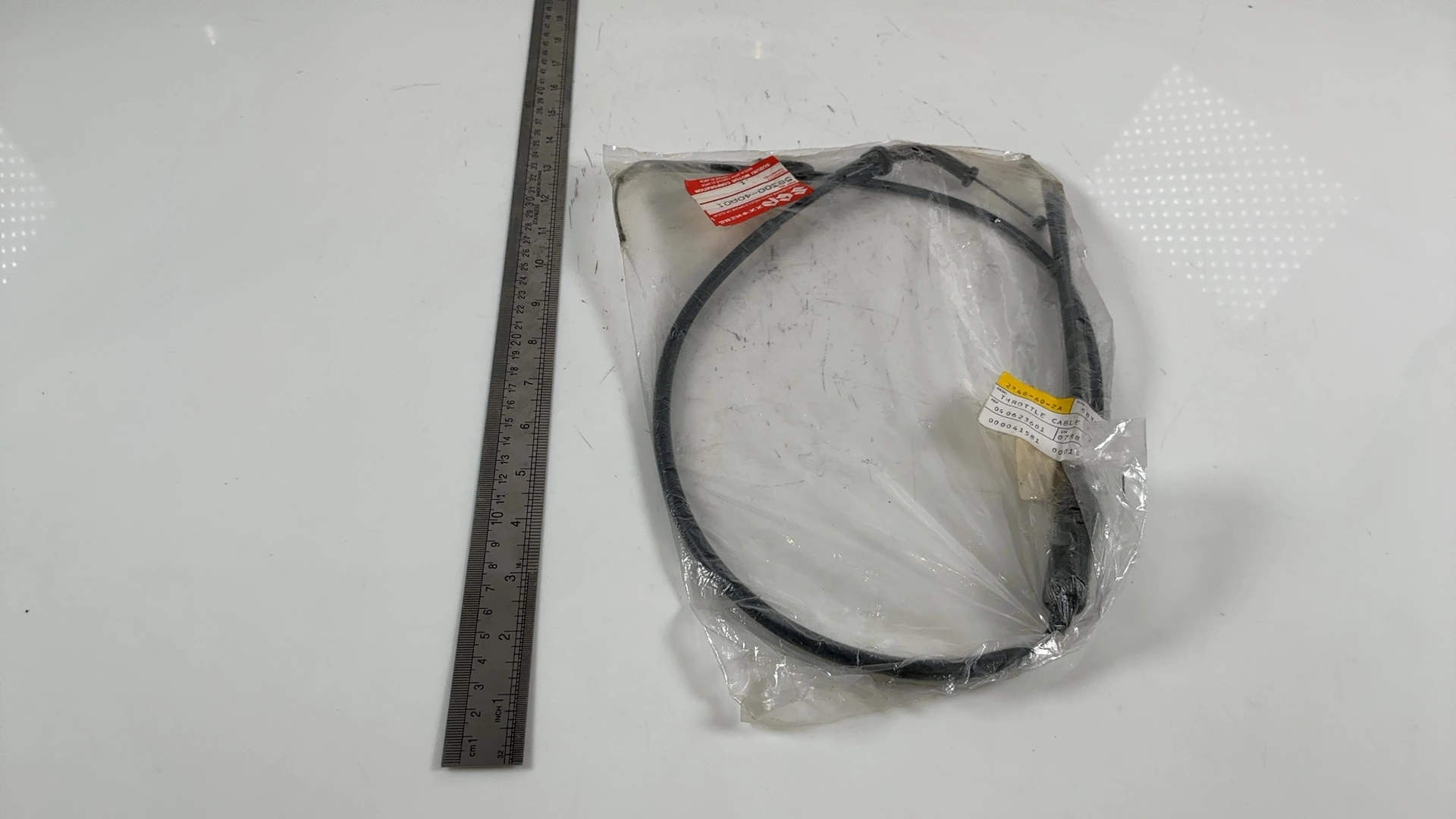 Suzuki RG250 Gamma GJ21B 250CC Throttle Cable 1986-1987 OEM 58300-40A01 - Image 4