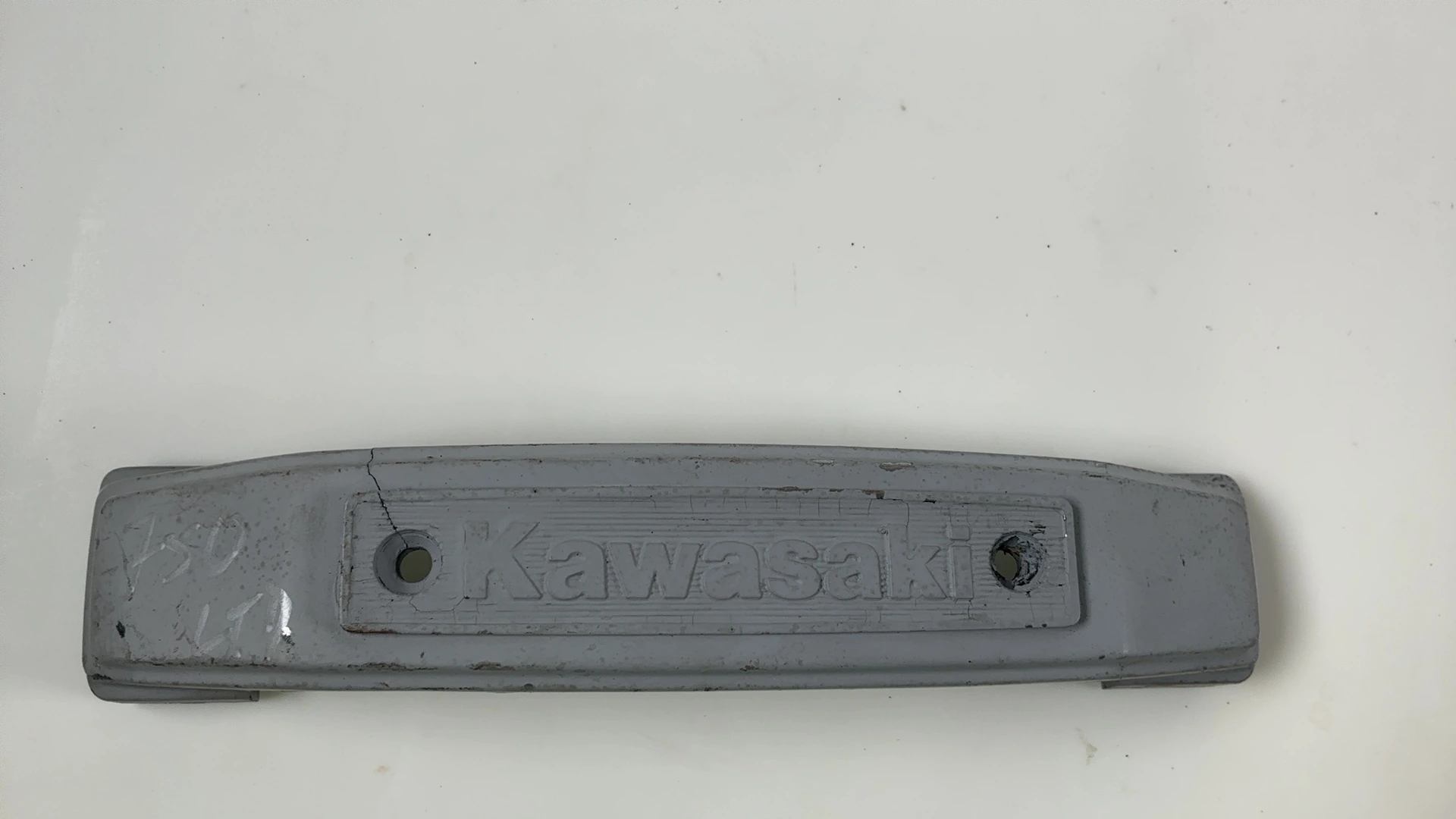 Kawasaki KZ1000 KZ750 KZ550 Front Fork Cover Emblem Trim 1979-83 OEM 44033-1053 - Image 6