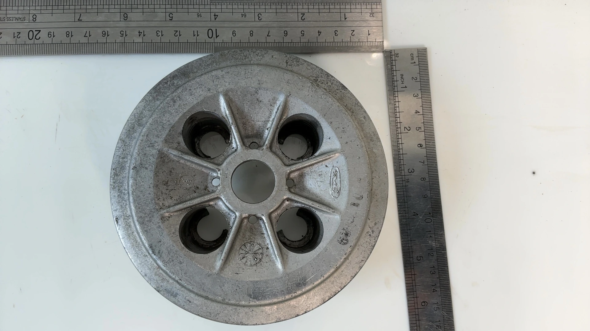 Honda XL600R PD03 600cc Clutch Pressure Plate 1983-1987 OEM 22350-MG3-000 - Image 3