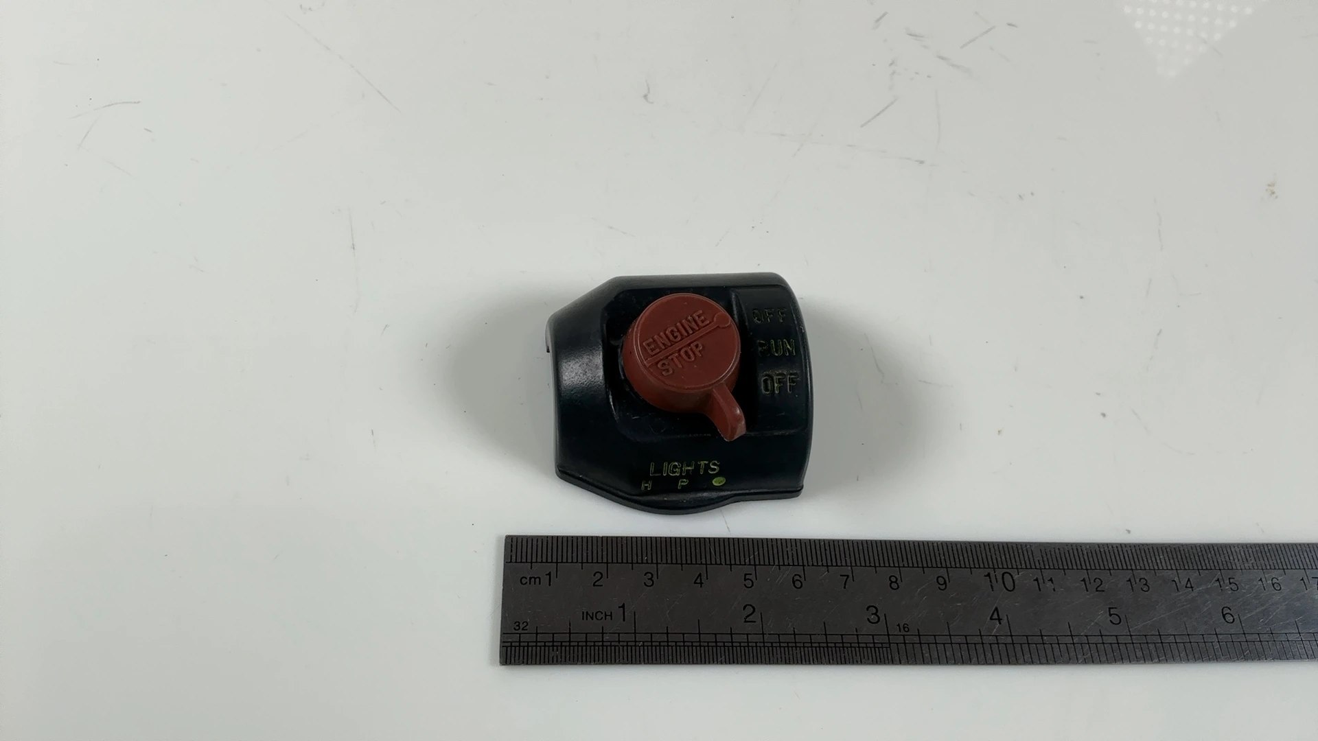 Honda CX500 Custom CX500C 500cc Handlebar Switch Cover 1978-82 OEM 35150-449-003 - Image 5