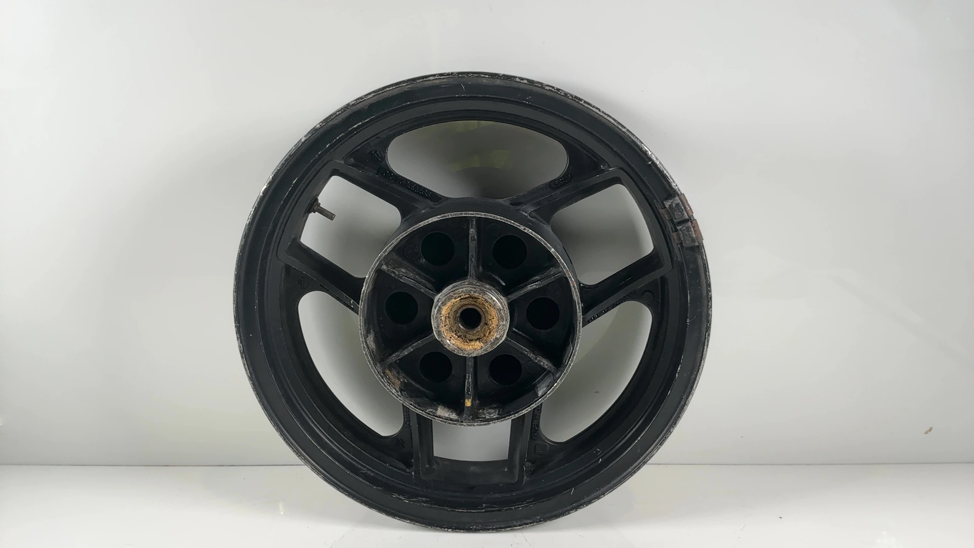 Kawasaki GPZ1000RX ZX1000A 1000cc Rear Wheel Rim 1986-1988 OEM 41073-1312-R2 - Image 2