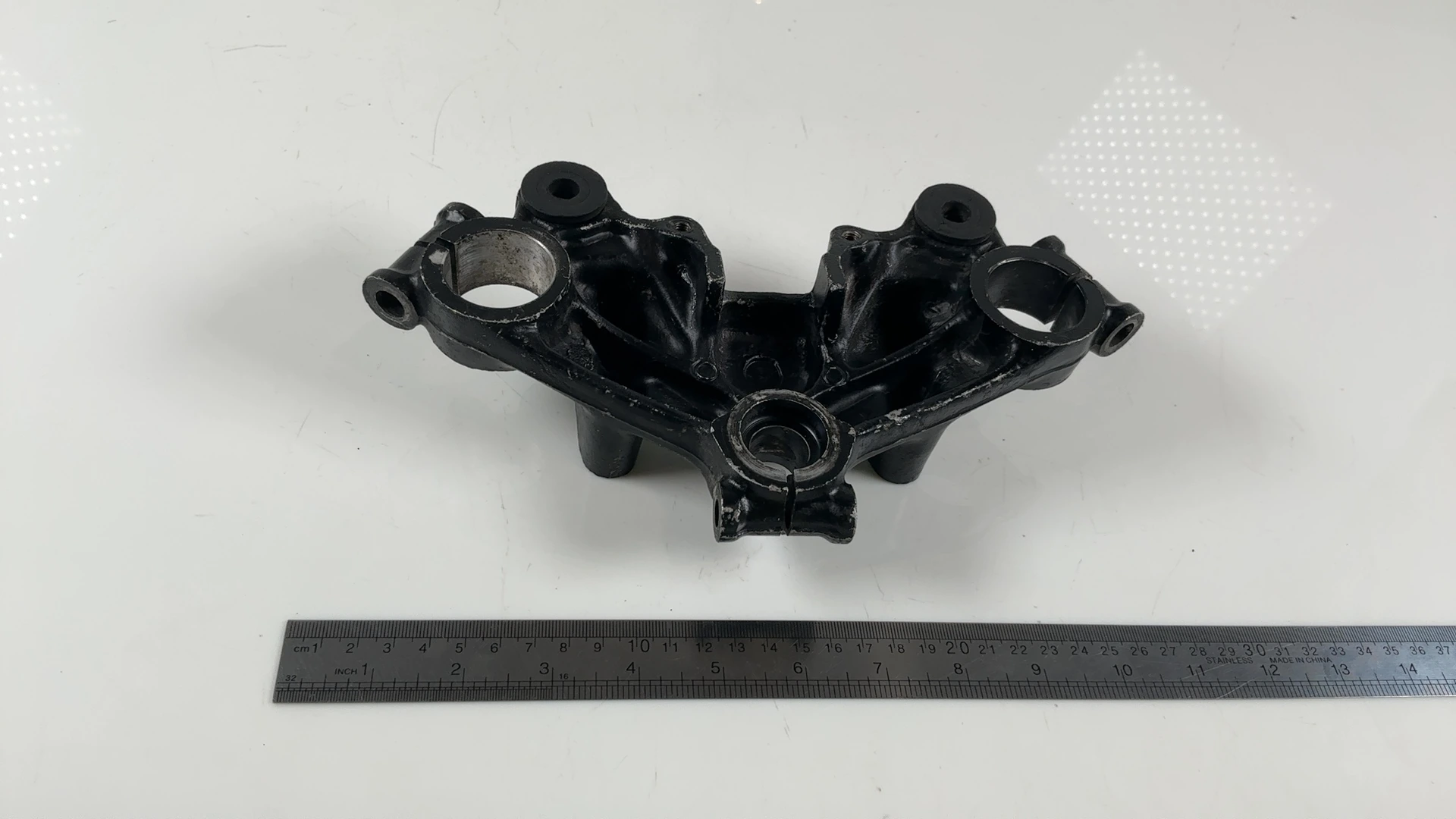 Suzuki GSX400E GK53C 400cc Upper Fork Bridge Yoke 1981-1985 OEM 51311-44100-291 - Image 5