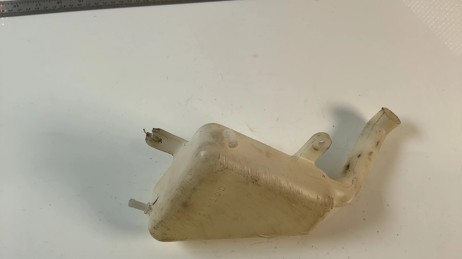 Suzuki RG125 Gamma NF13A 125cc Coolant Reservoir Tank 1992-1996 OEM 17911-19D00 - Image 2