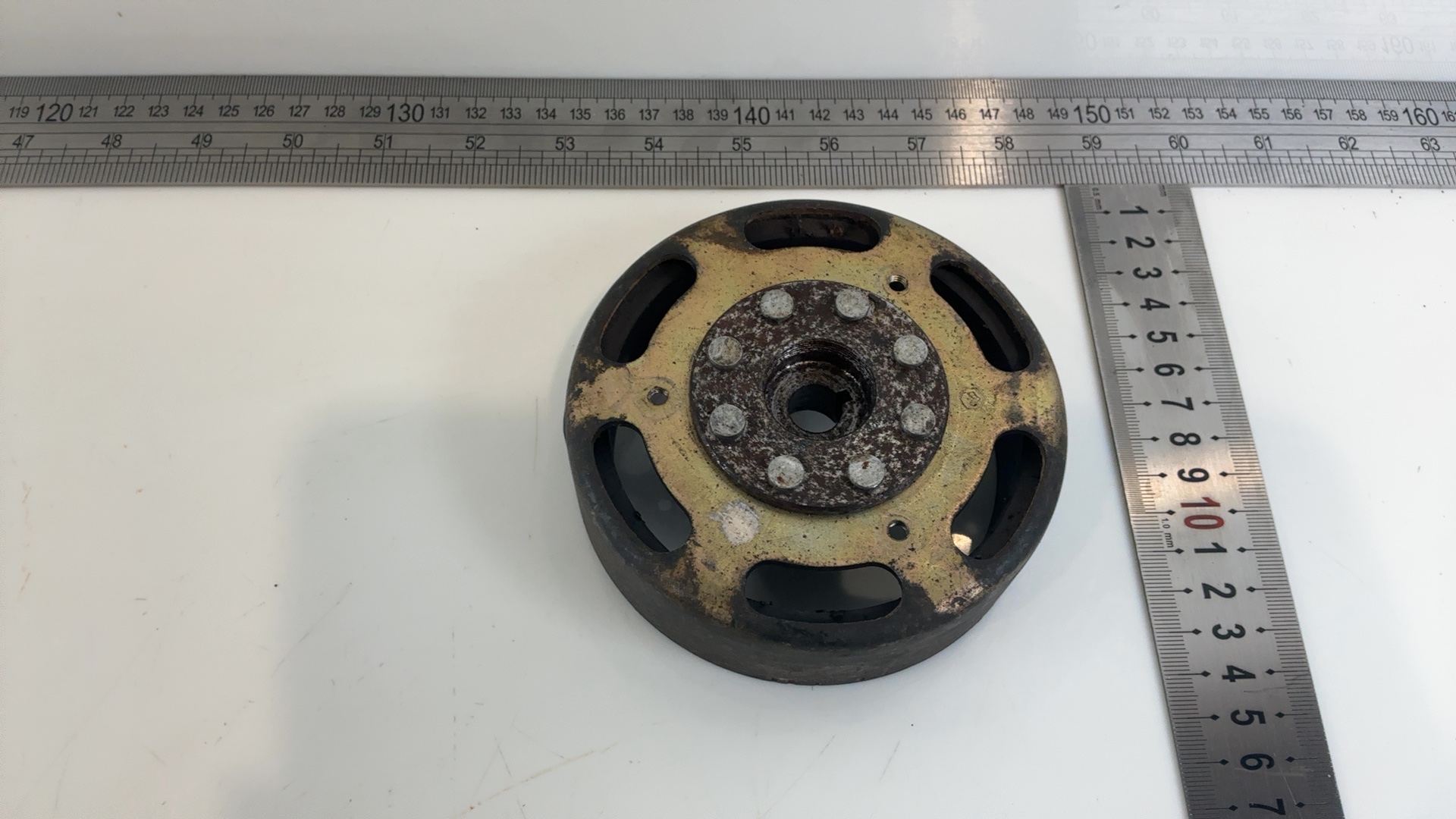 Piaggio Zip Liberty NRG 50cc Magneto Flywheel Rotor 1997-2017 OEM 290882 - Image 3